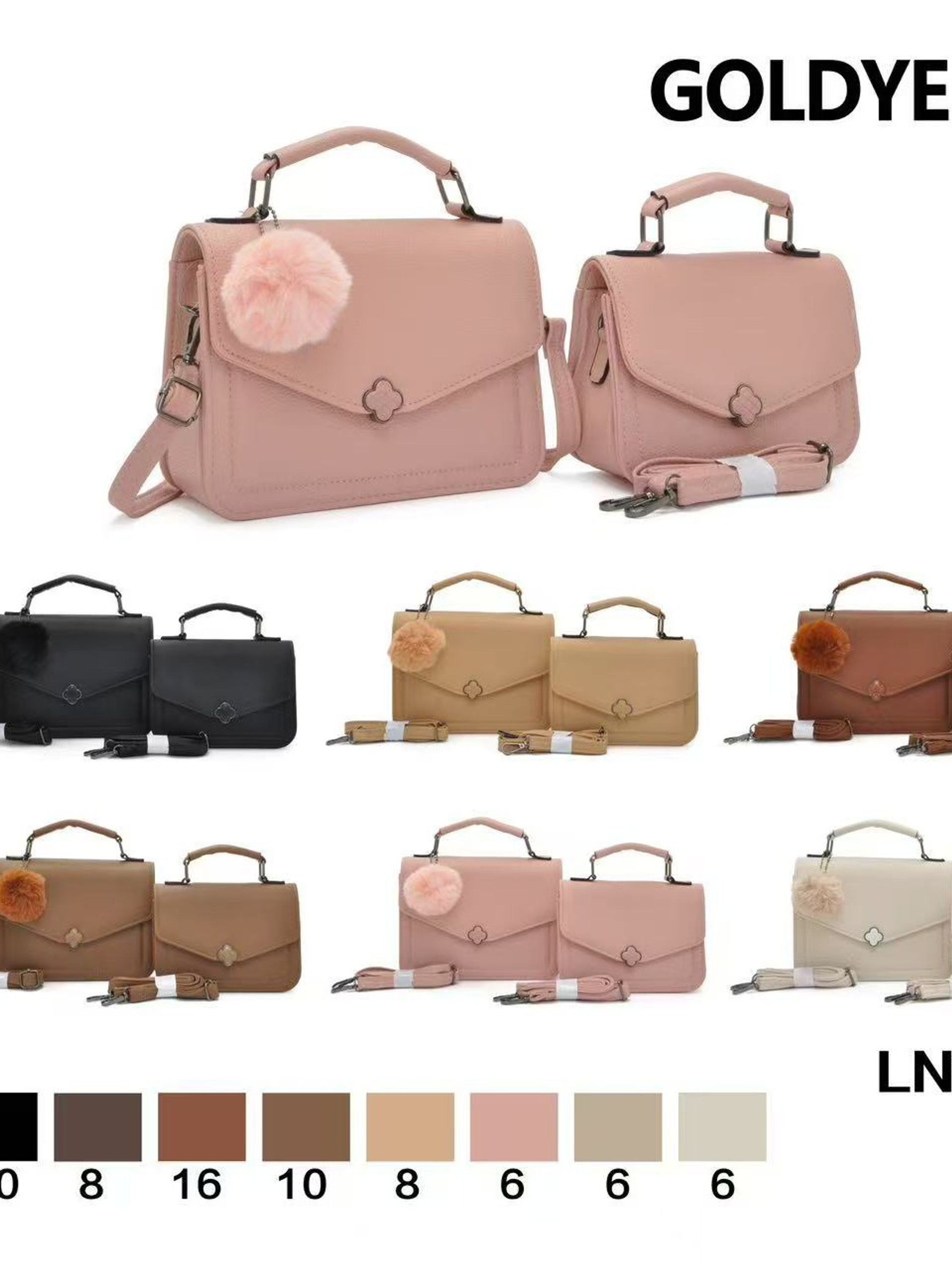 Terno de duas peças da moda com pompons LN1121