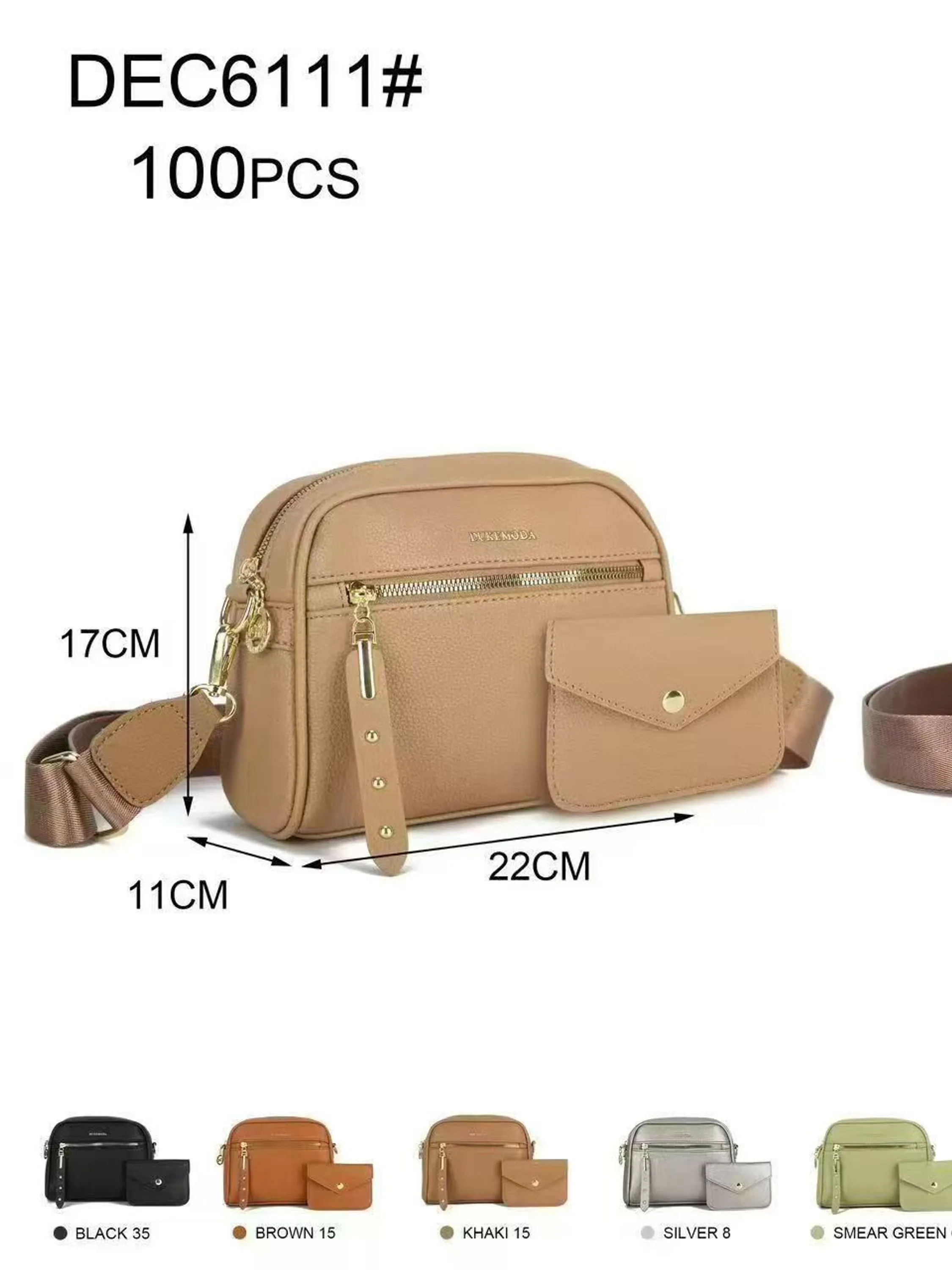 Bolsas casuais femininas DEC6111