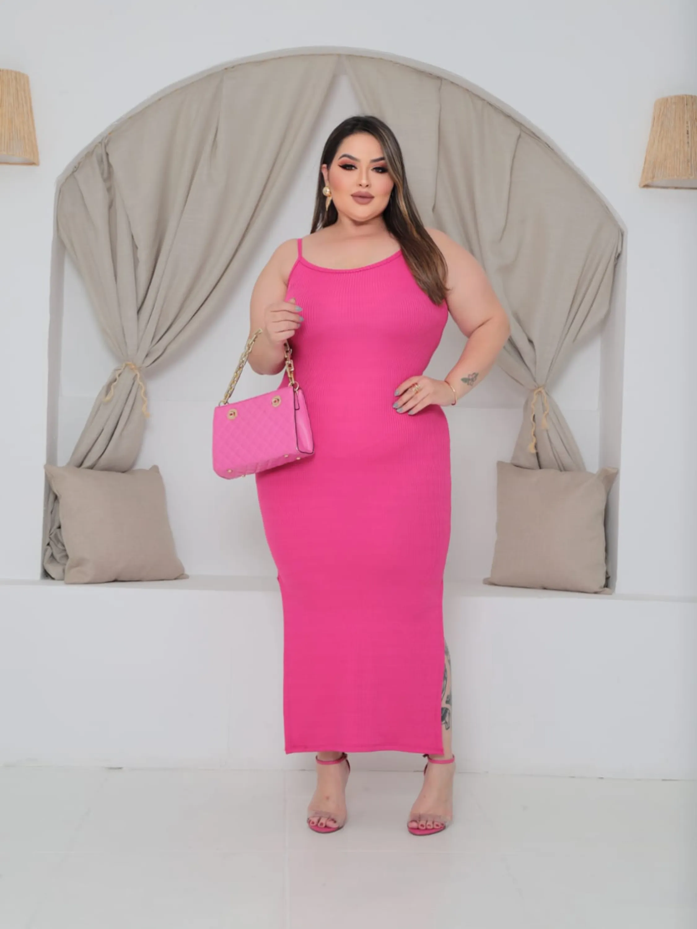 Vestido feminino veste M G e GG
