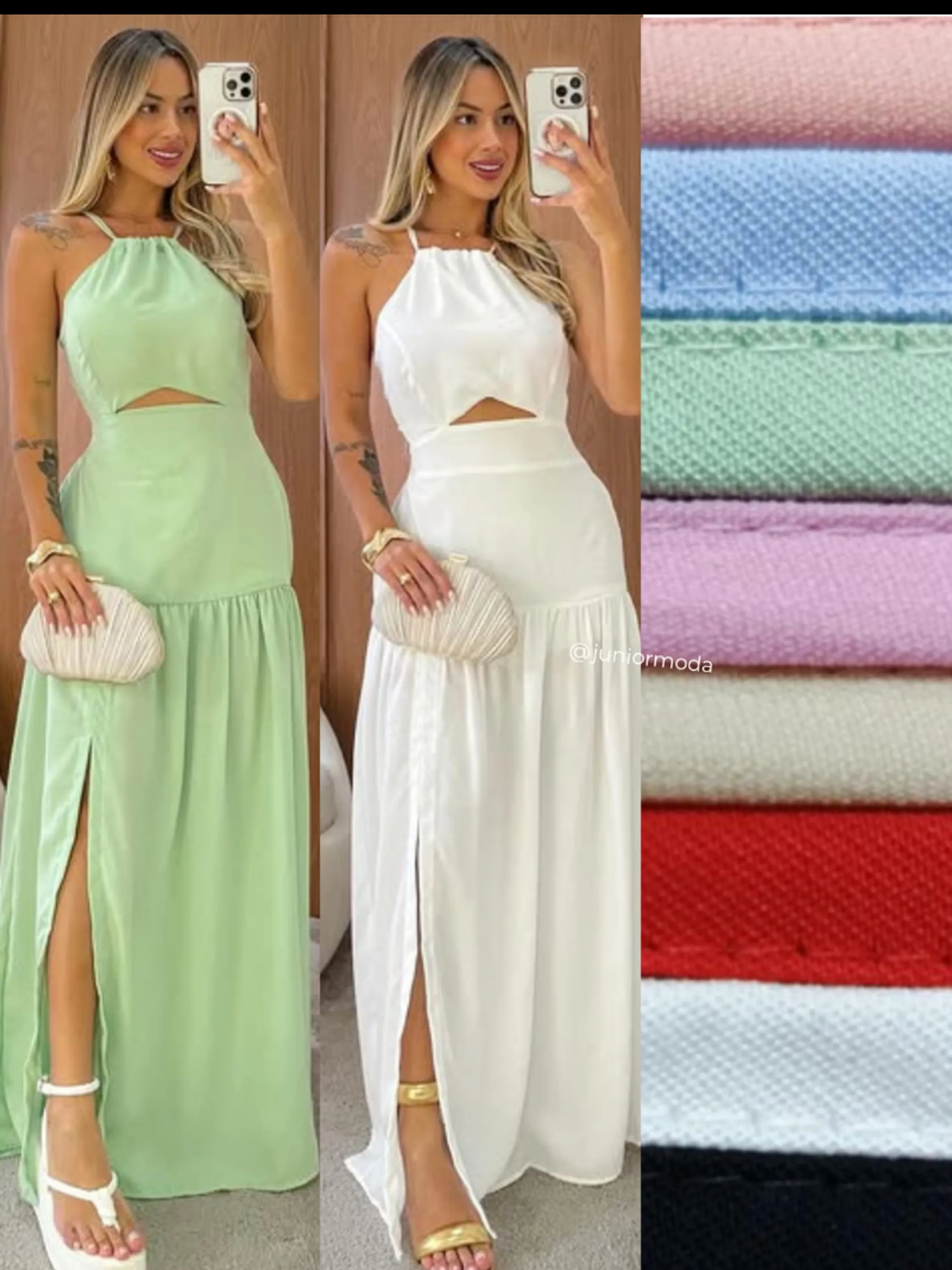 Vestido feminino sensorial tamanho único