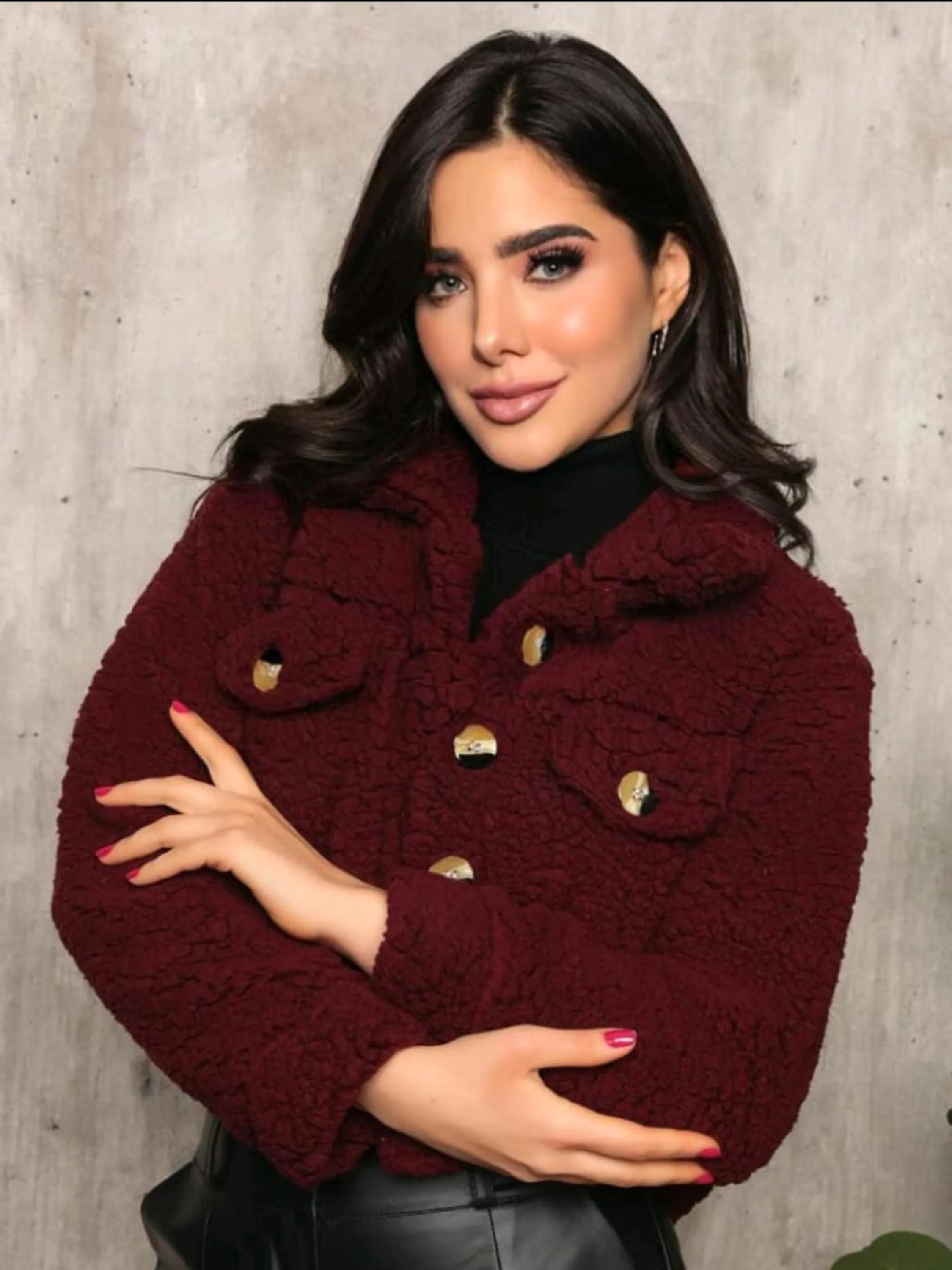 Casaco Ted crooped   blusa frio feminina