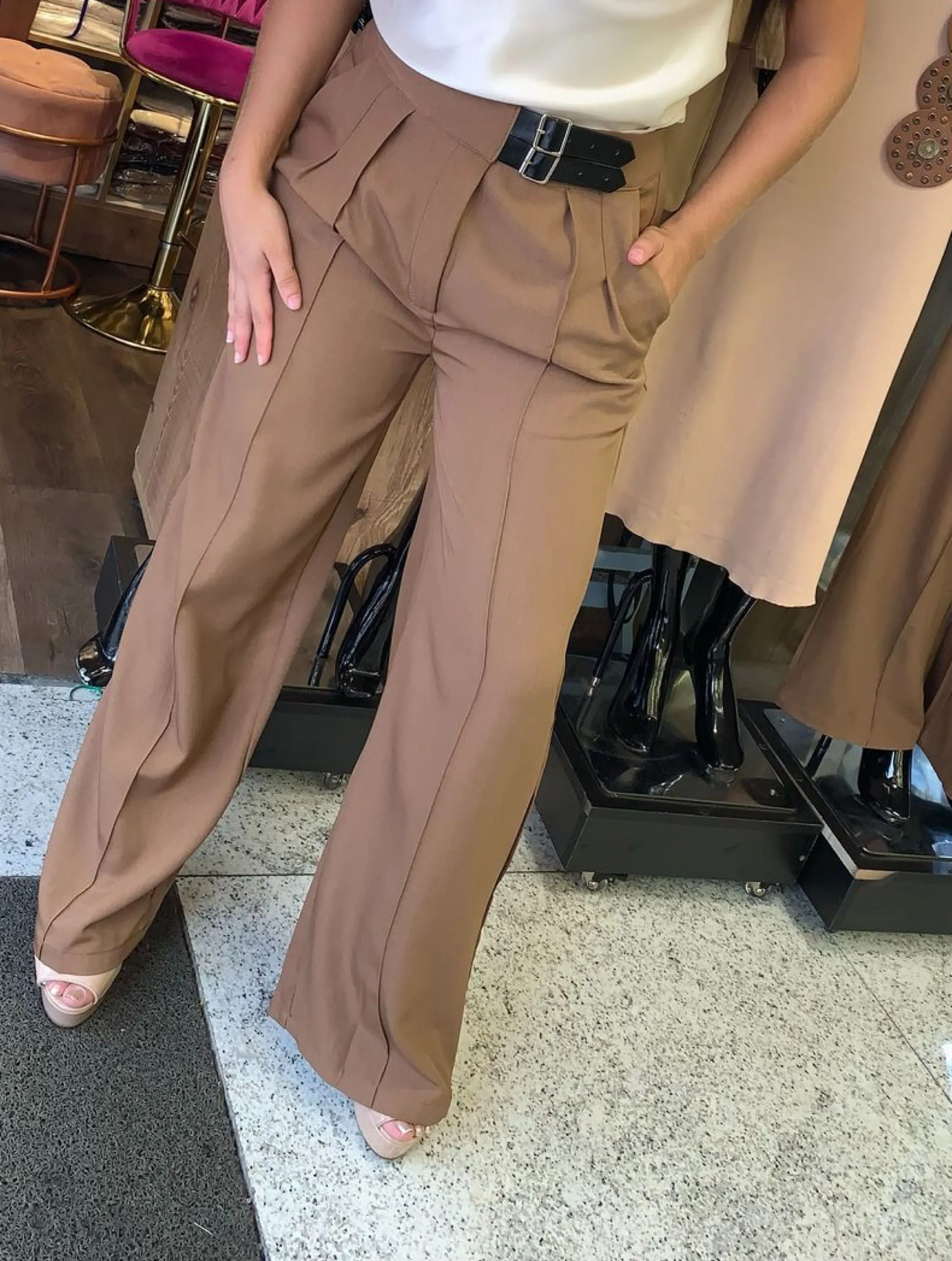 Pantalona importada alfaiataria premium