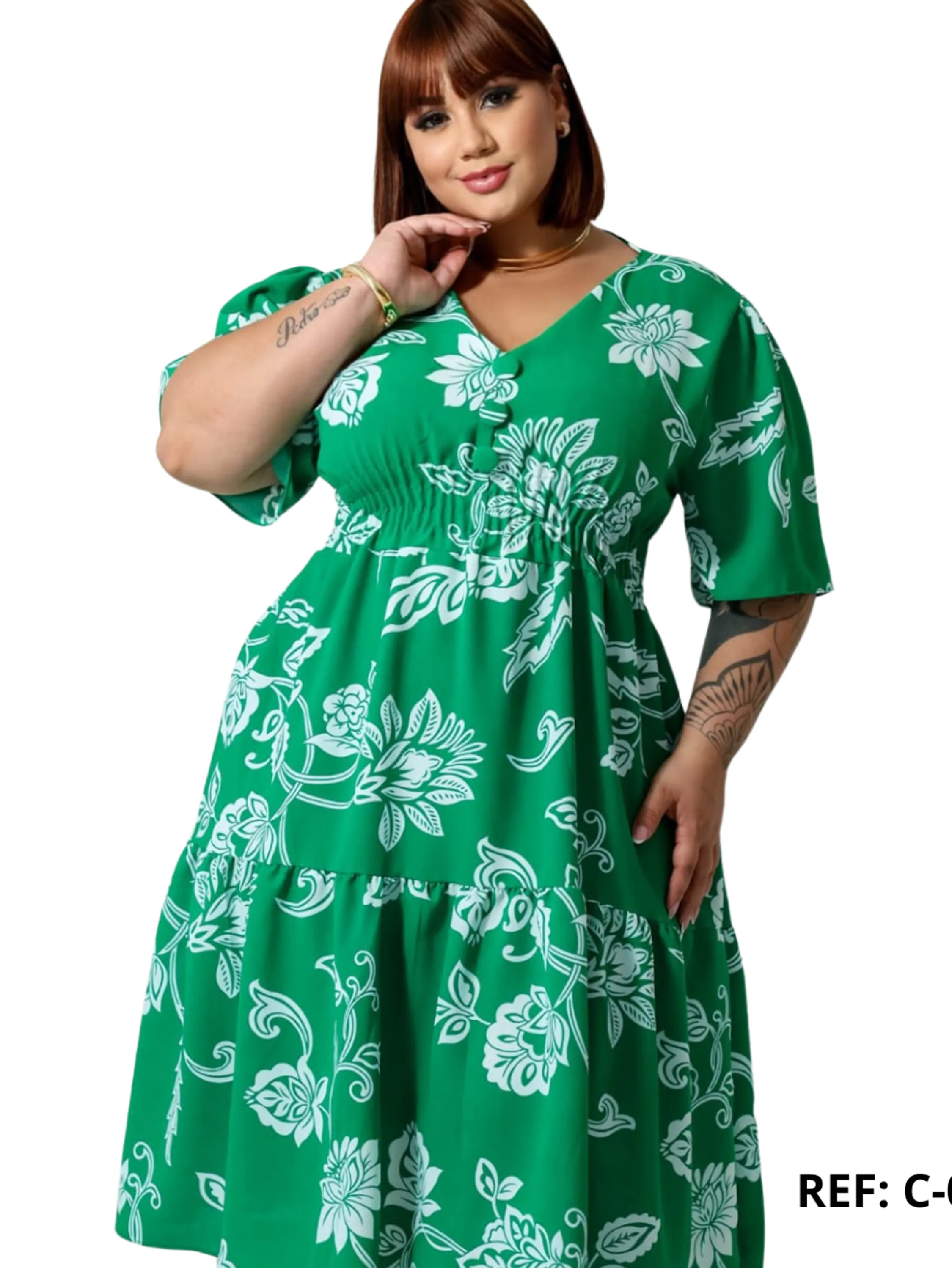 Vestido plus size Gabi