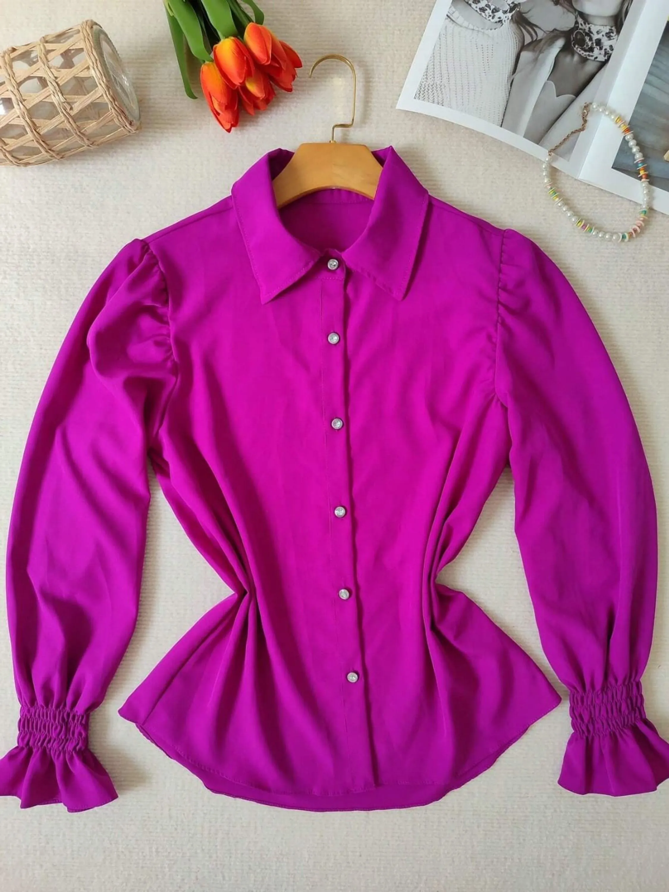Camisa duna manga longa