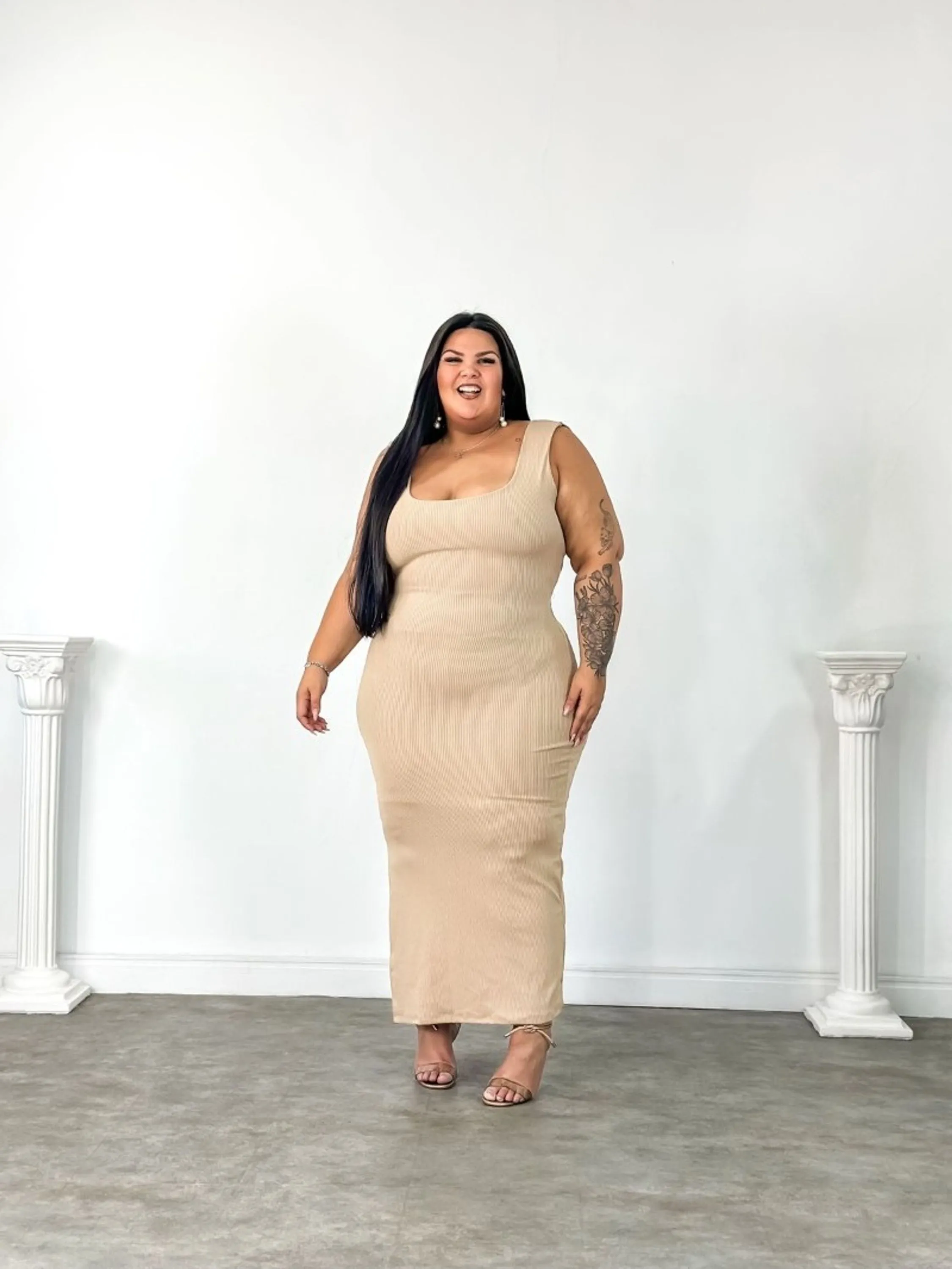 VESTIDO CAROL PLUS SIZE FEMININO