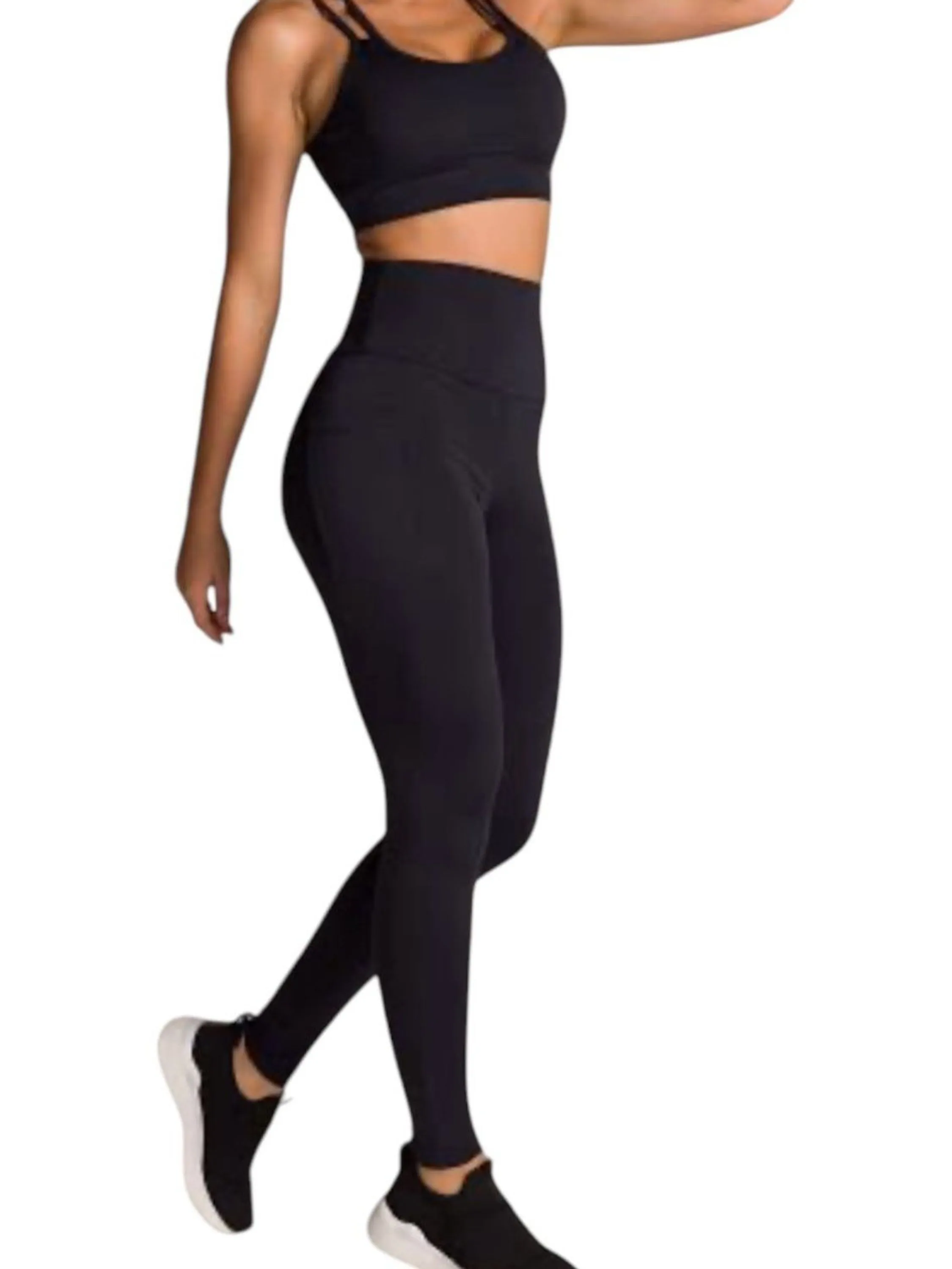 CALÇA LEGGING SLIM MODA FEMININA P M G GG