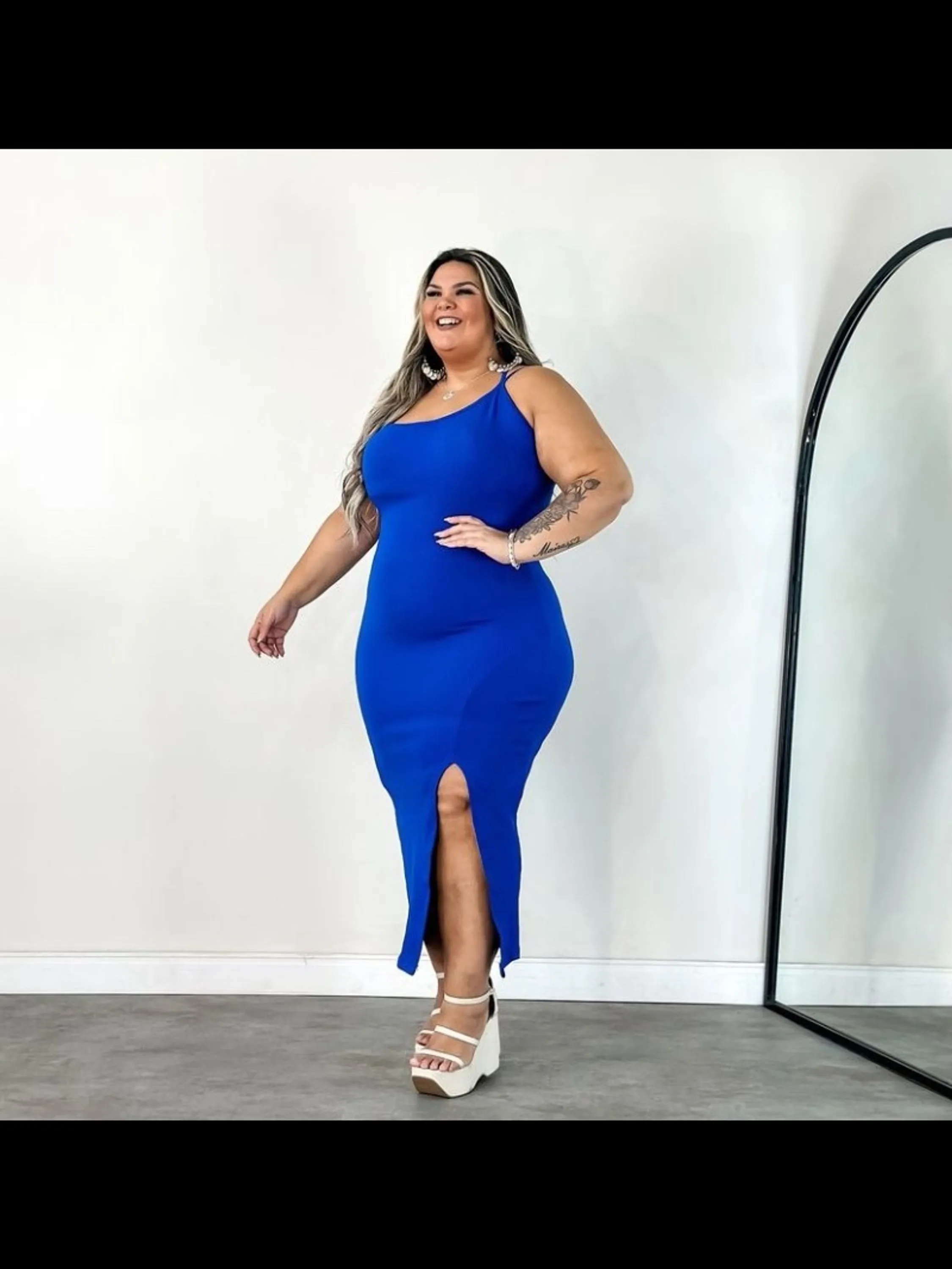 VESTIDO BRENDA PLUS SIZE FEMININO