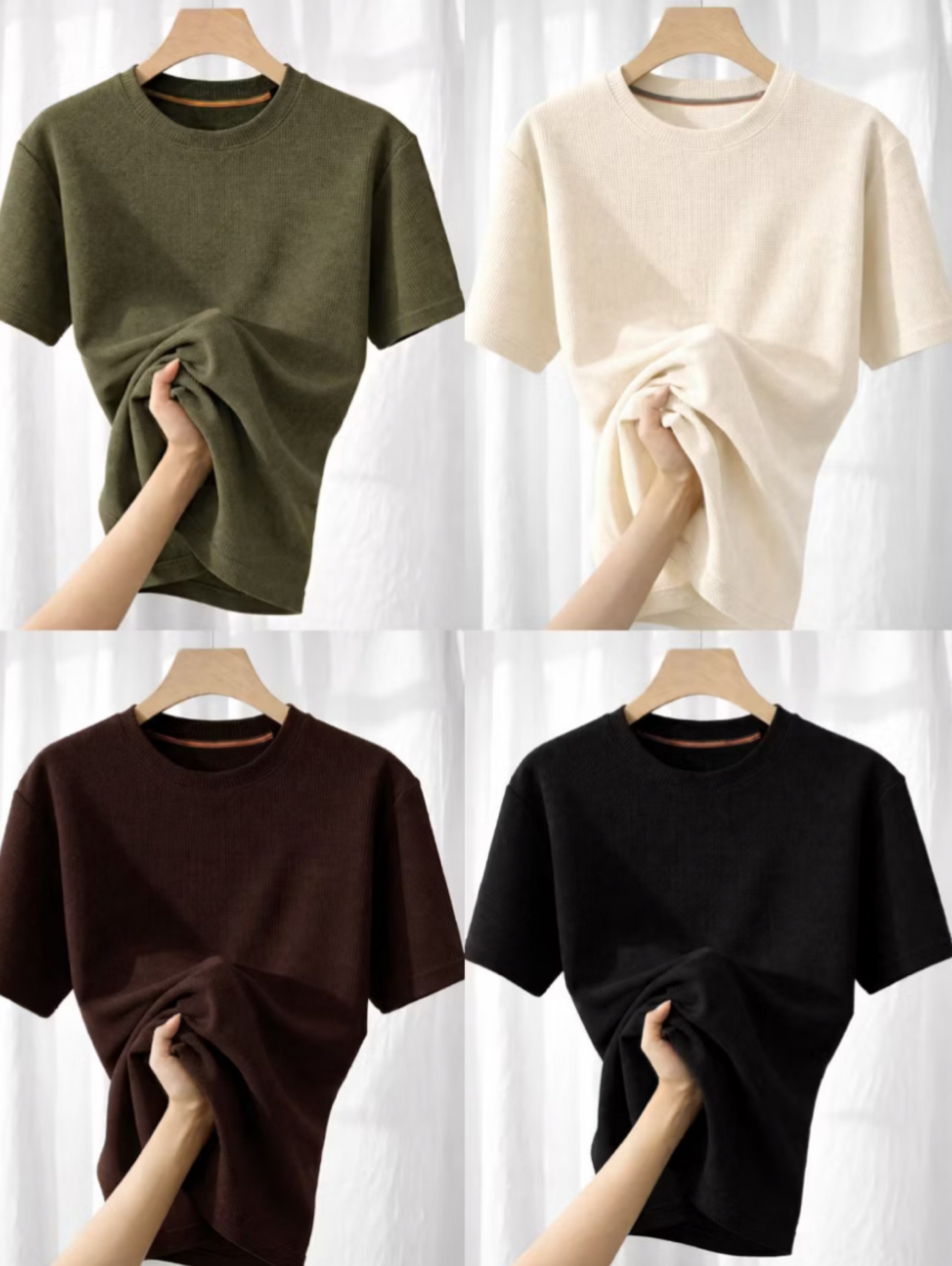 Camisa masculino texturada