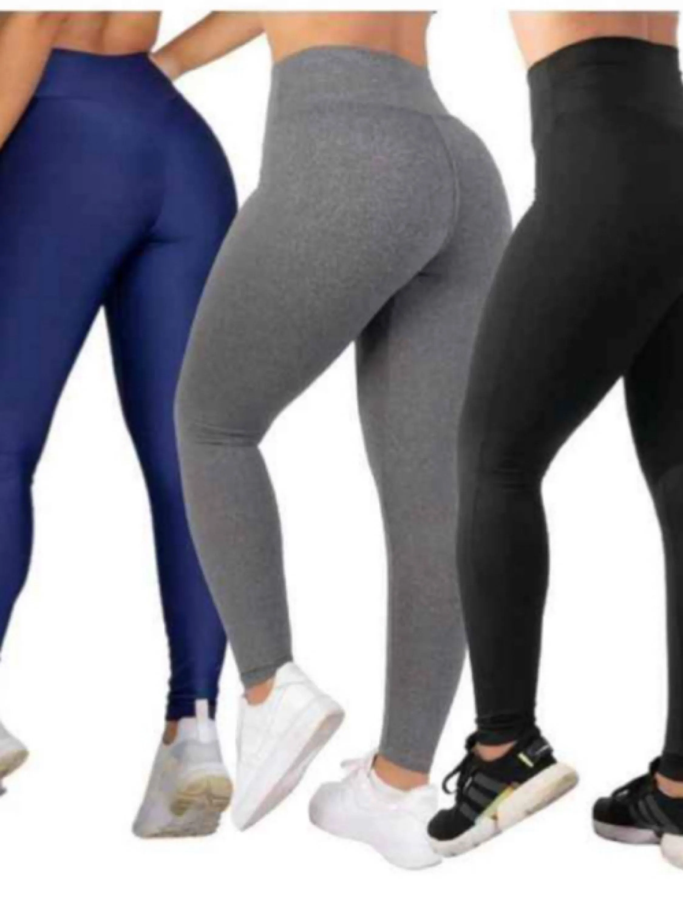 Calça legging flanelada