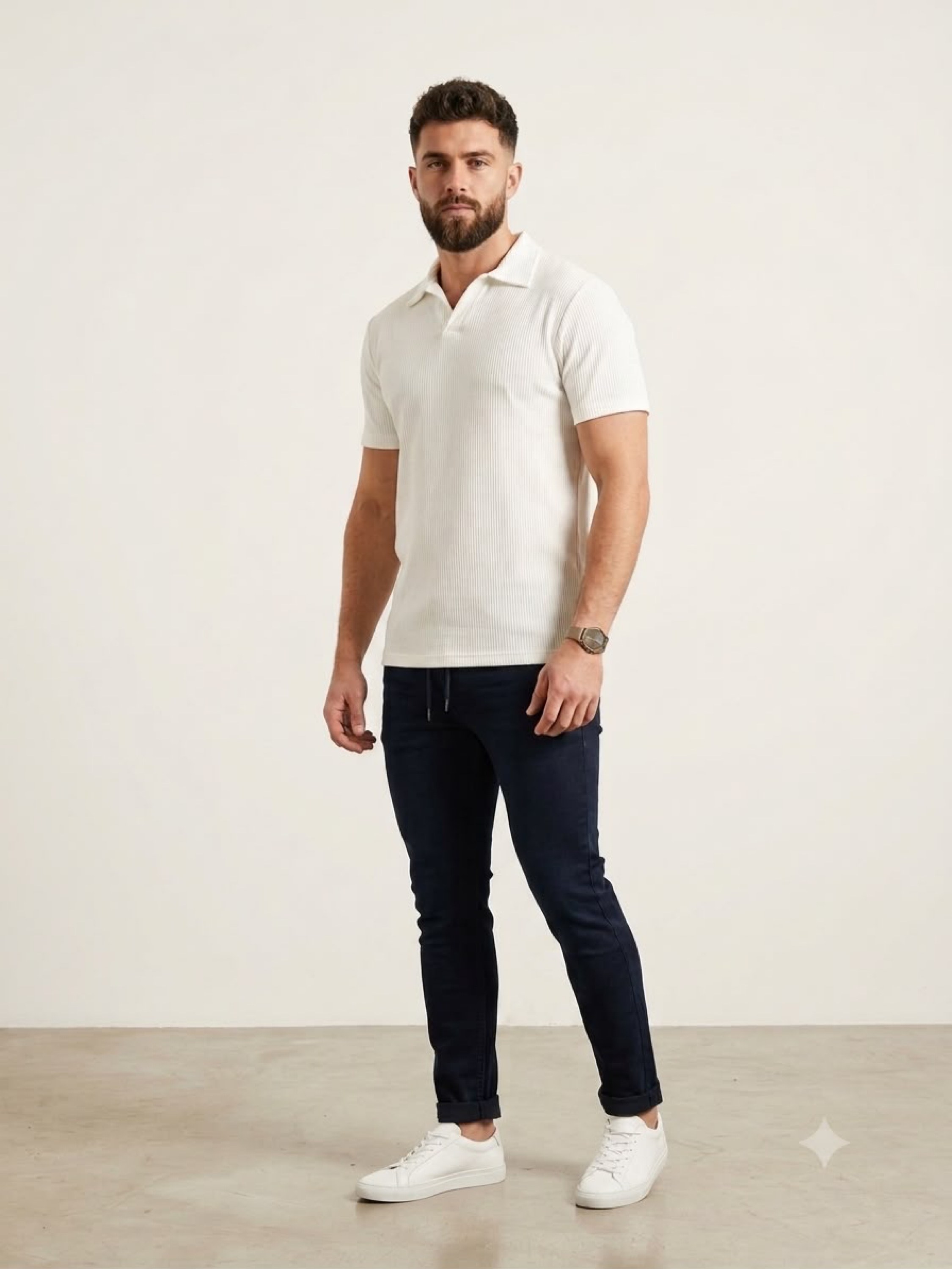 Camisa polo masculina