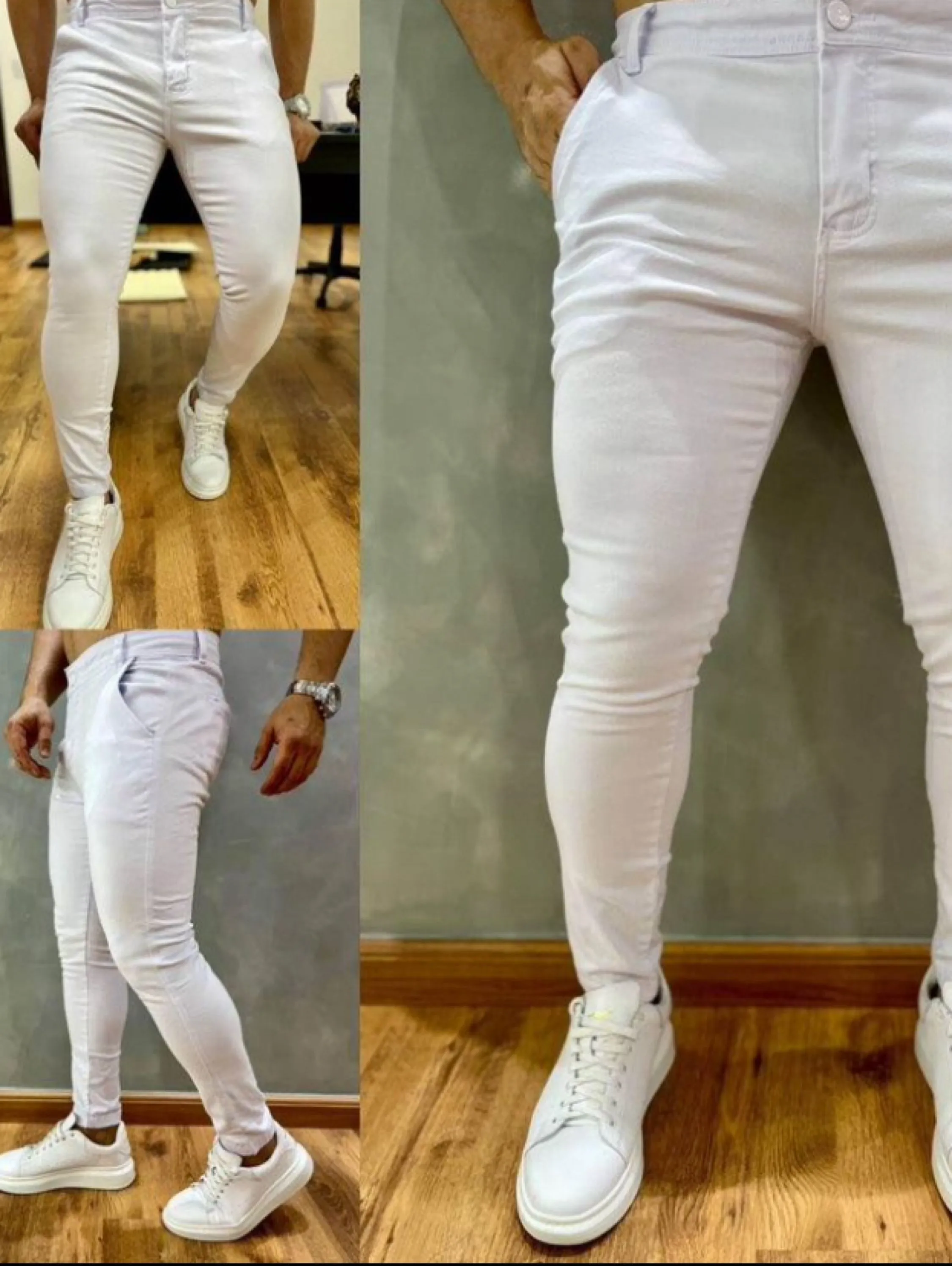 Calça sarja masculina