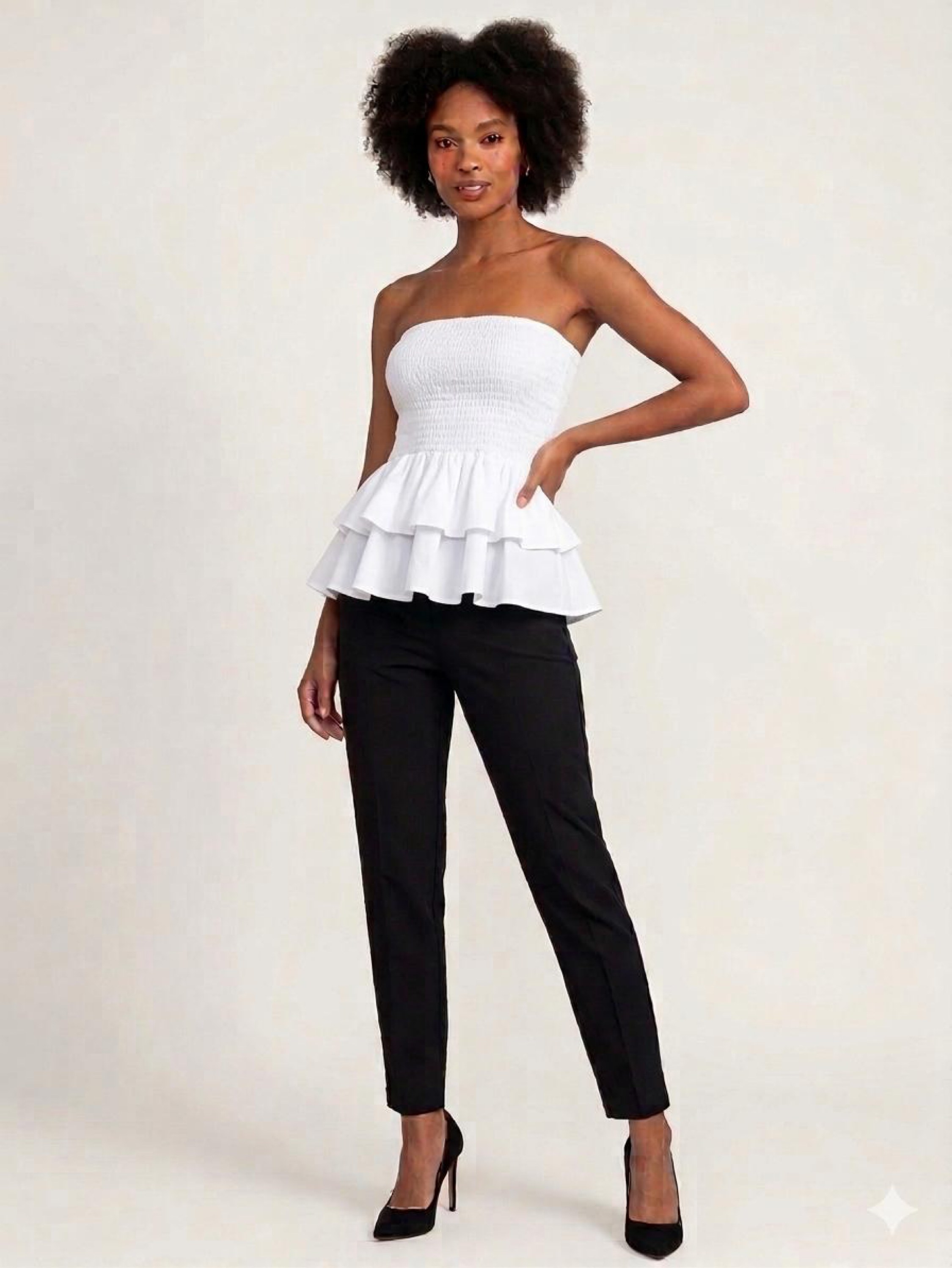 Cropped lastex feminino