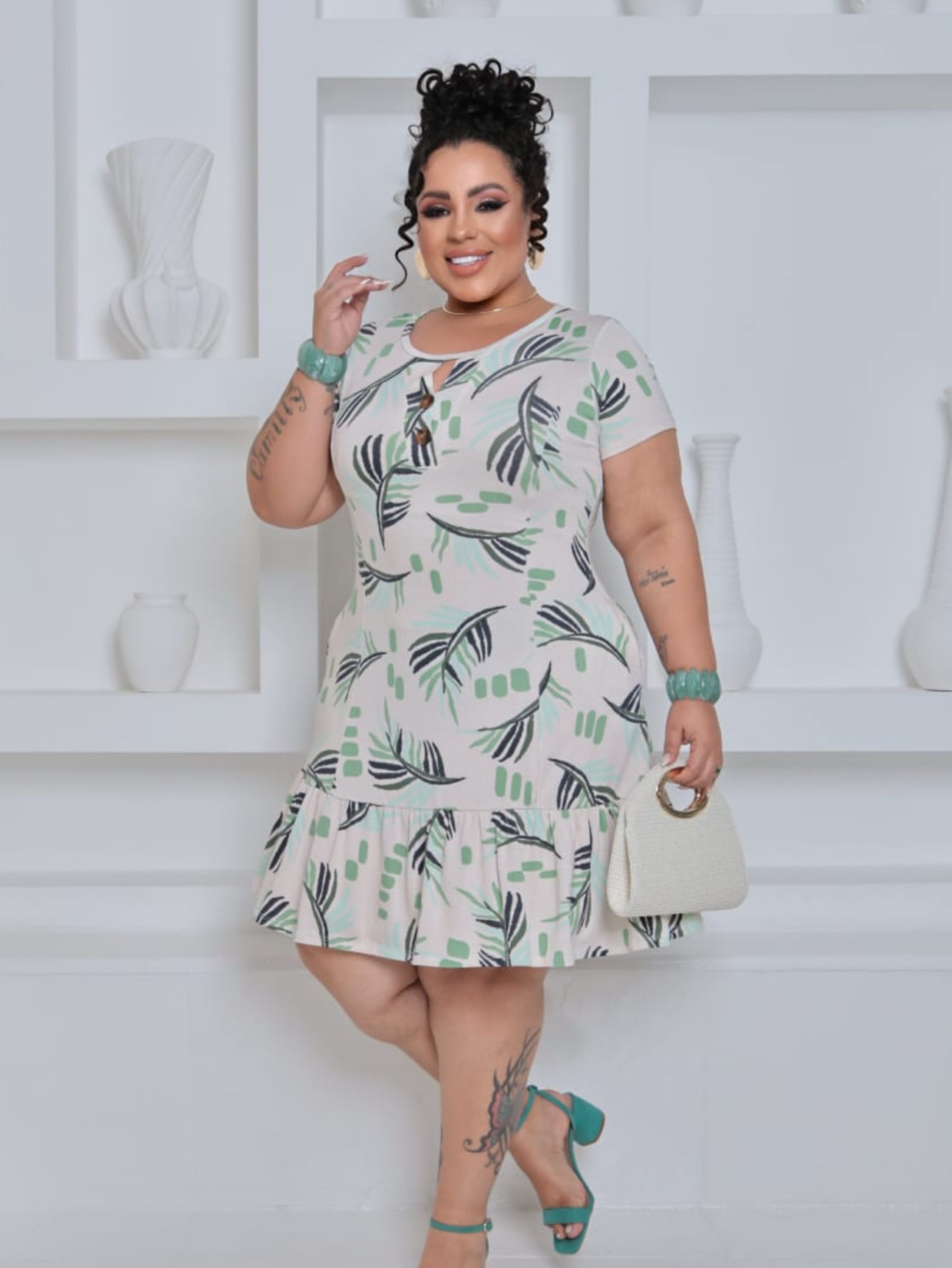 Vestido estampado g1