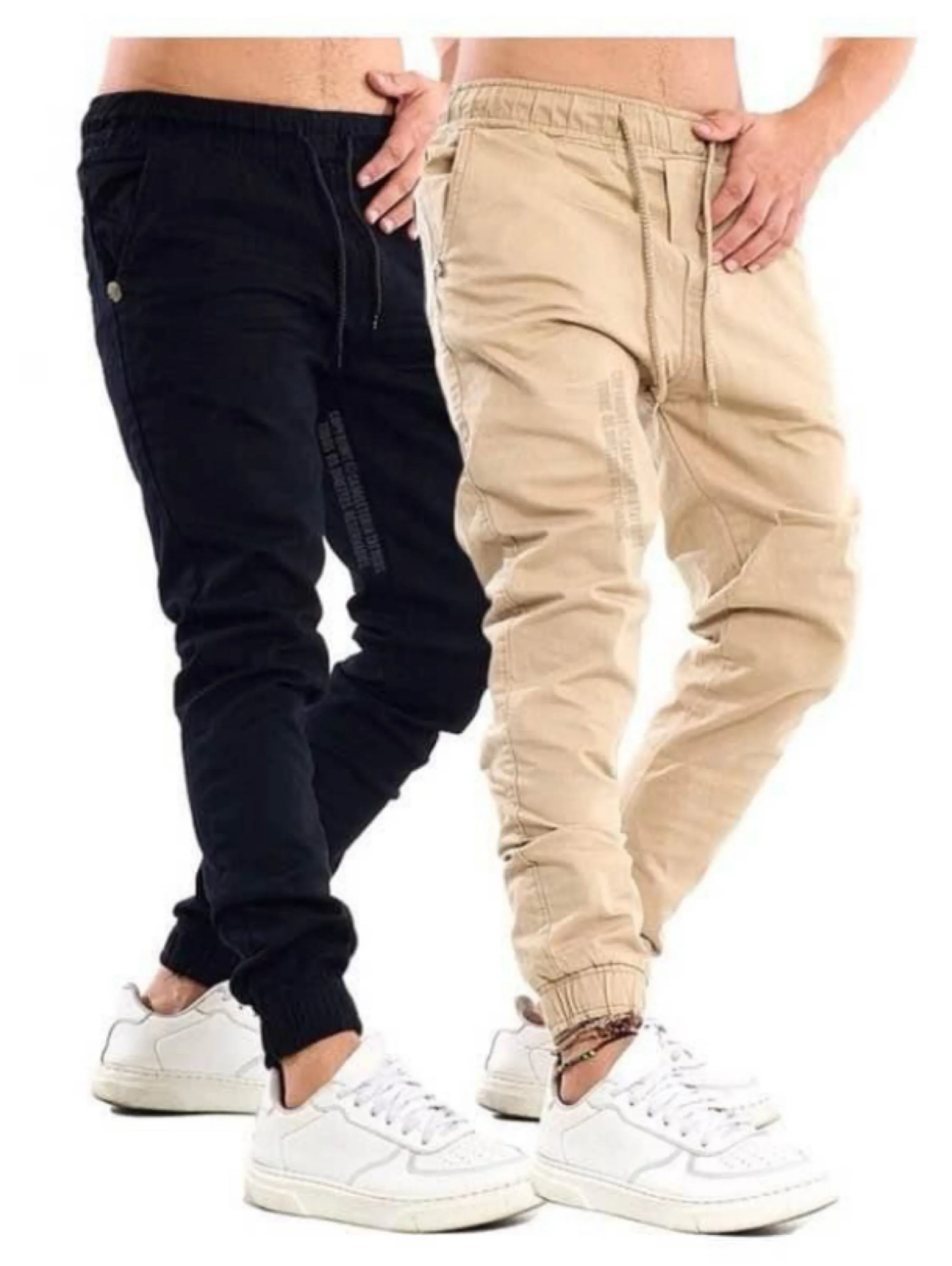 Calça masculina modelo Jogger