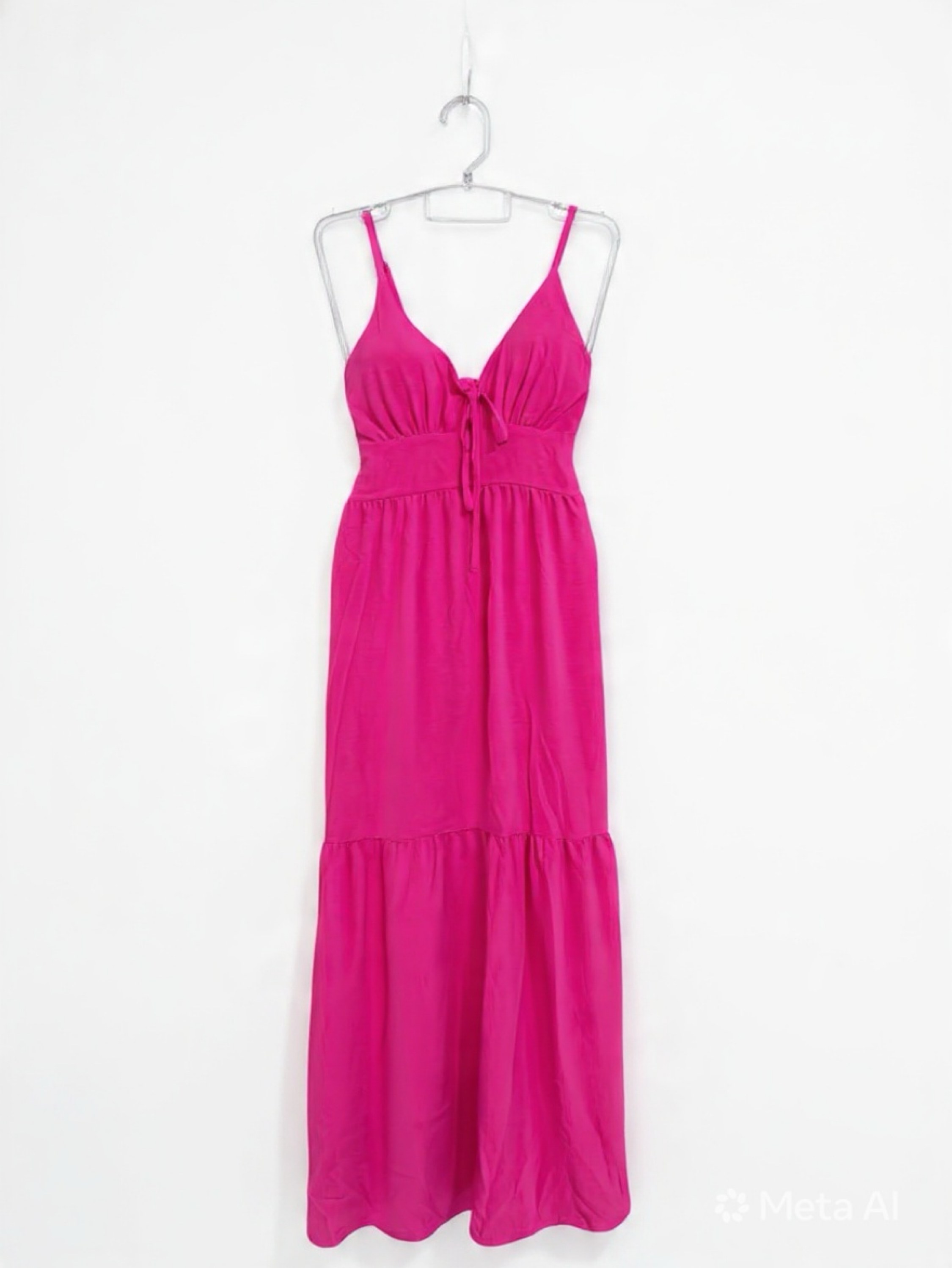 Vestido longo com bojo