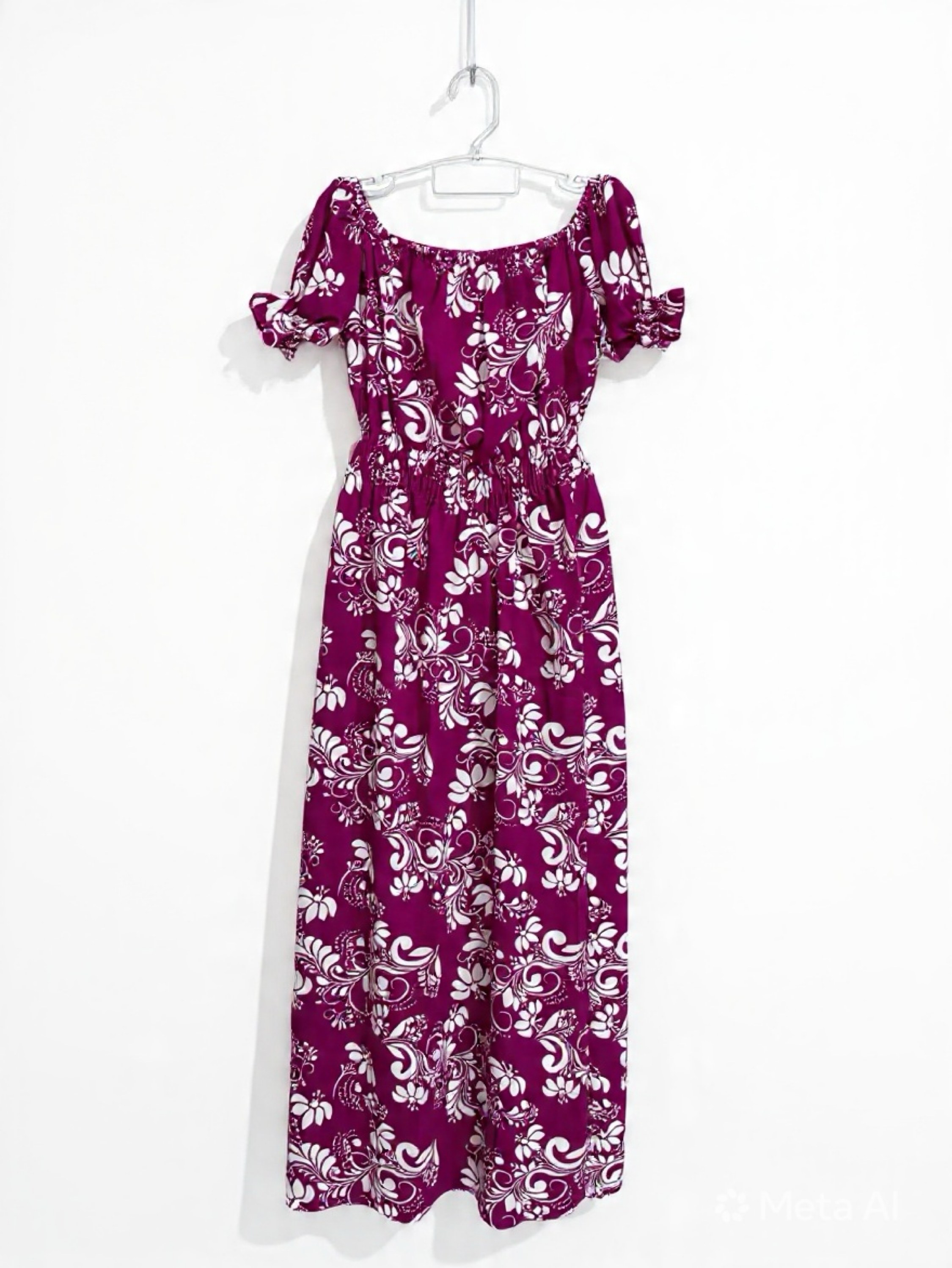 Vestido longo estampado promoção