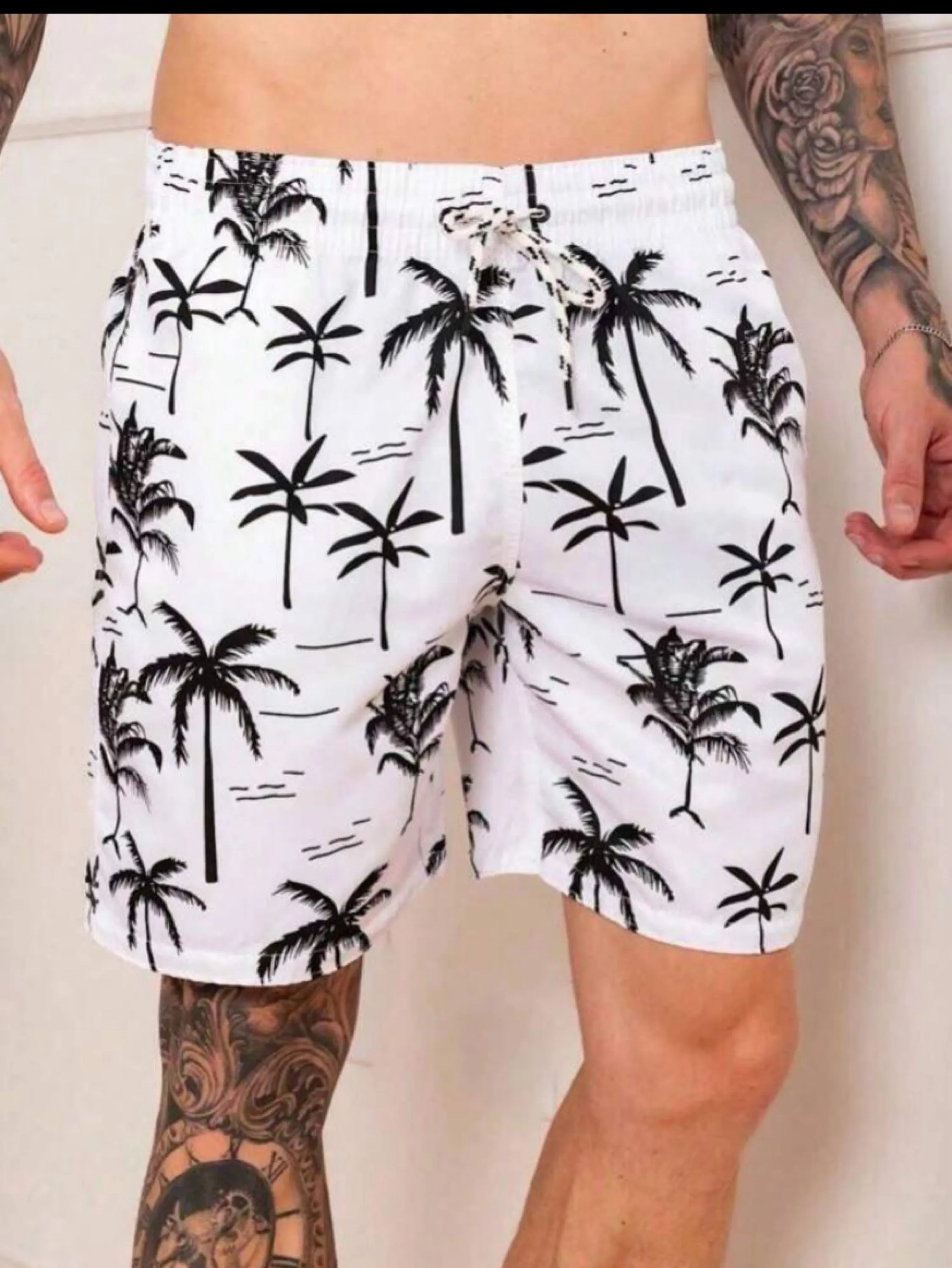 Short tecido modelo praia