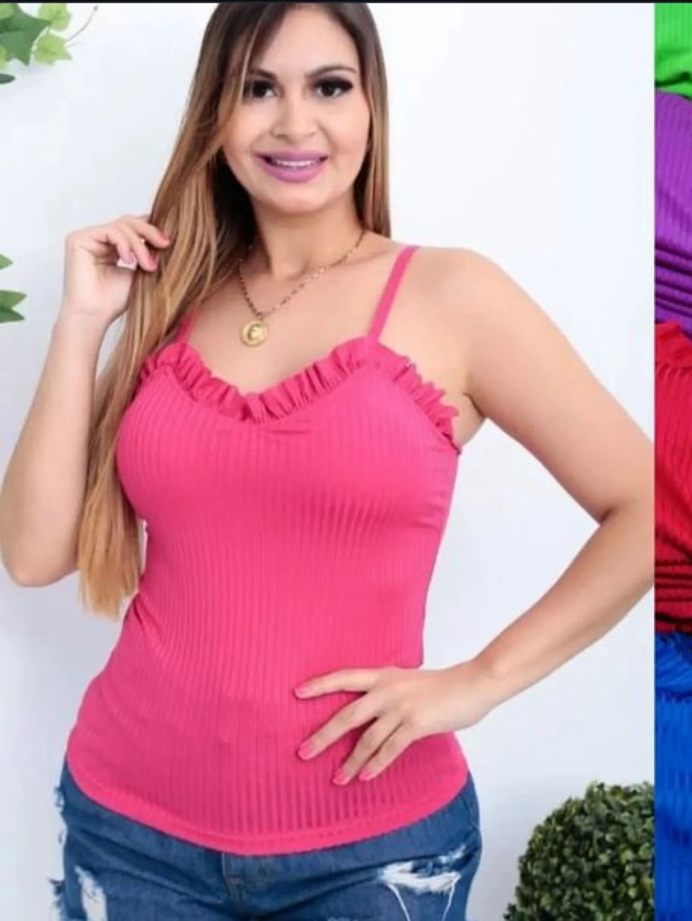 Blusa regata com bojo