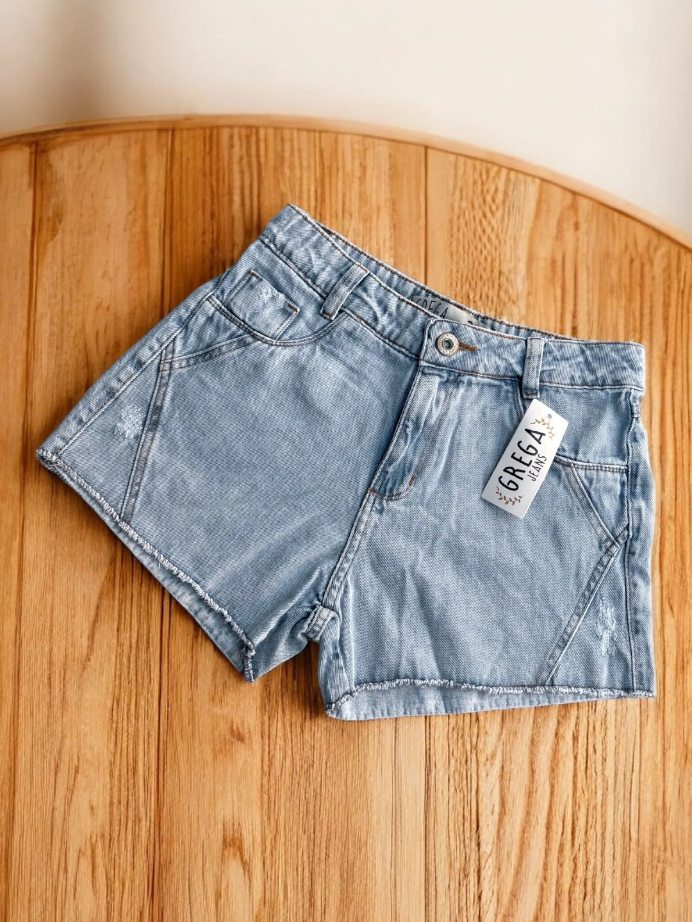 Short jeans boyfriend feminino clara