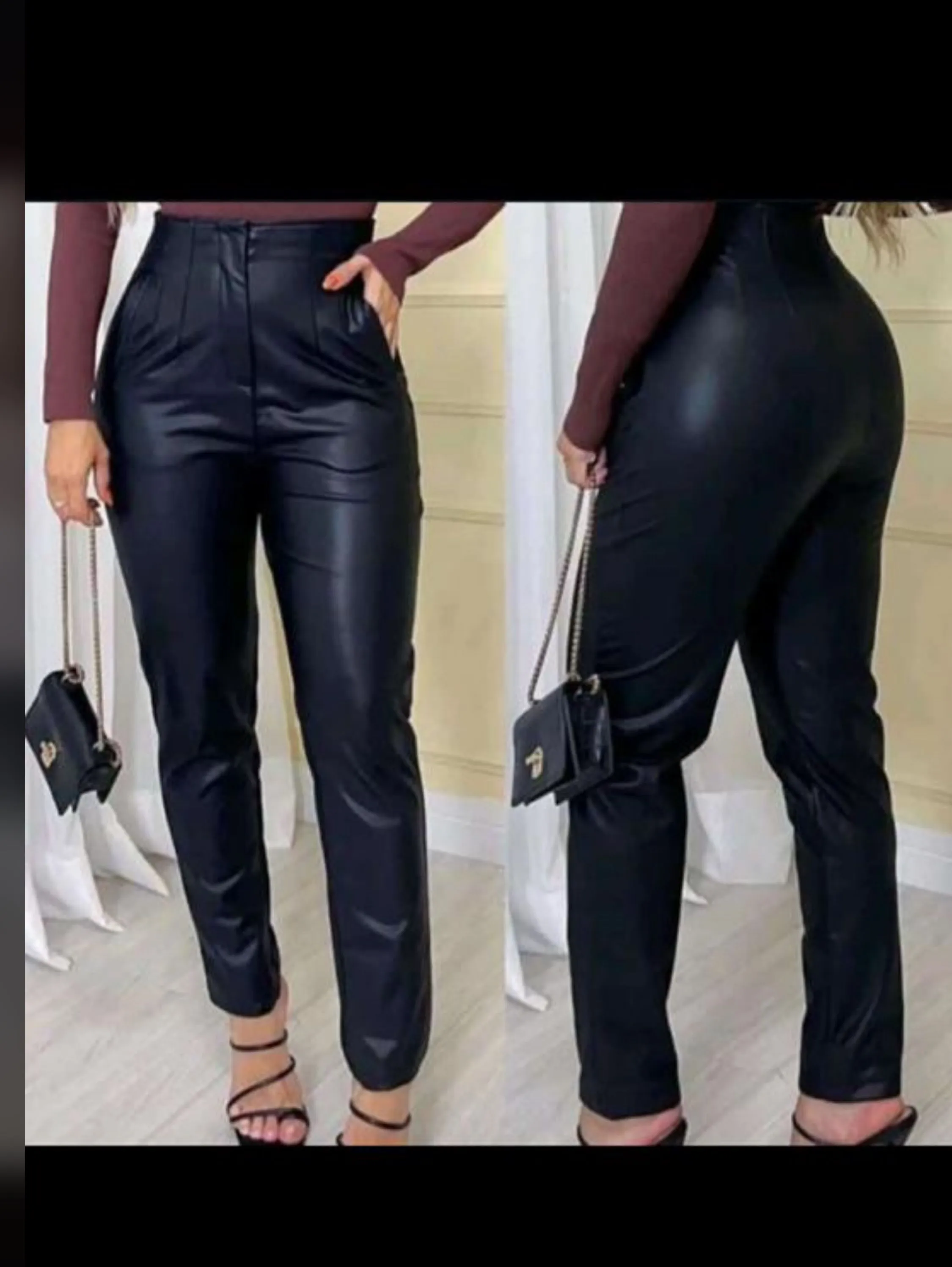 Calça courino