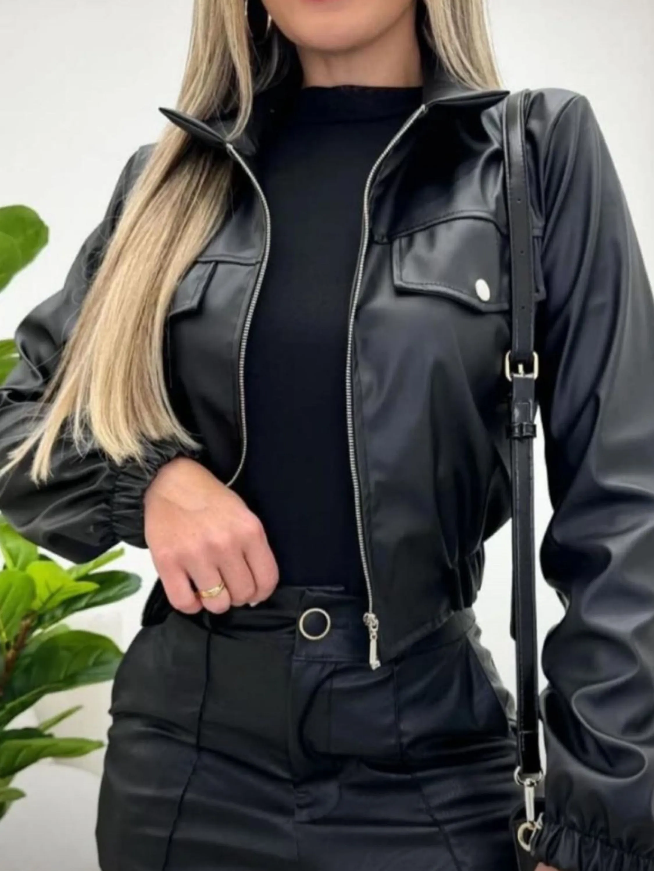 Jaqueta bombear courino