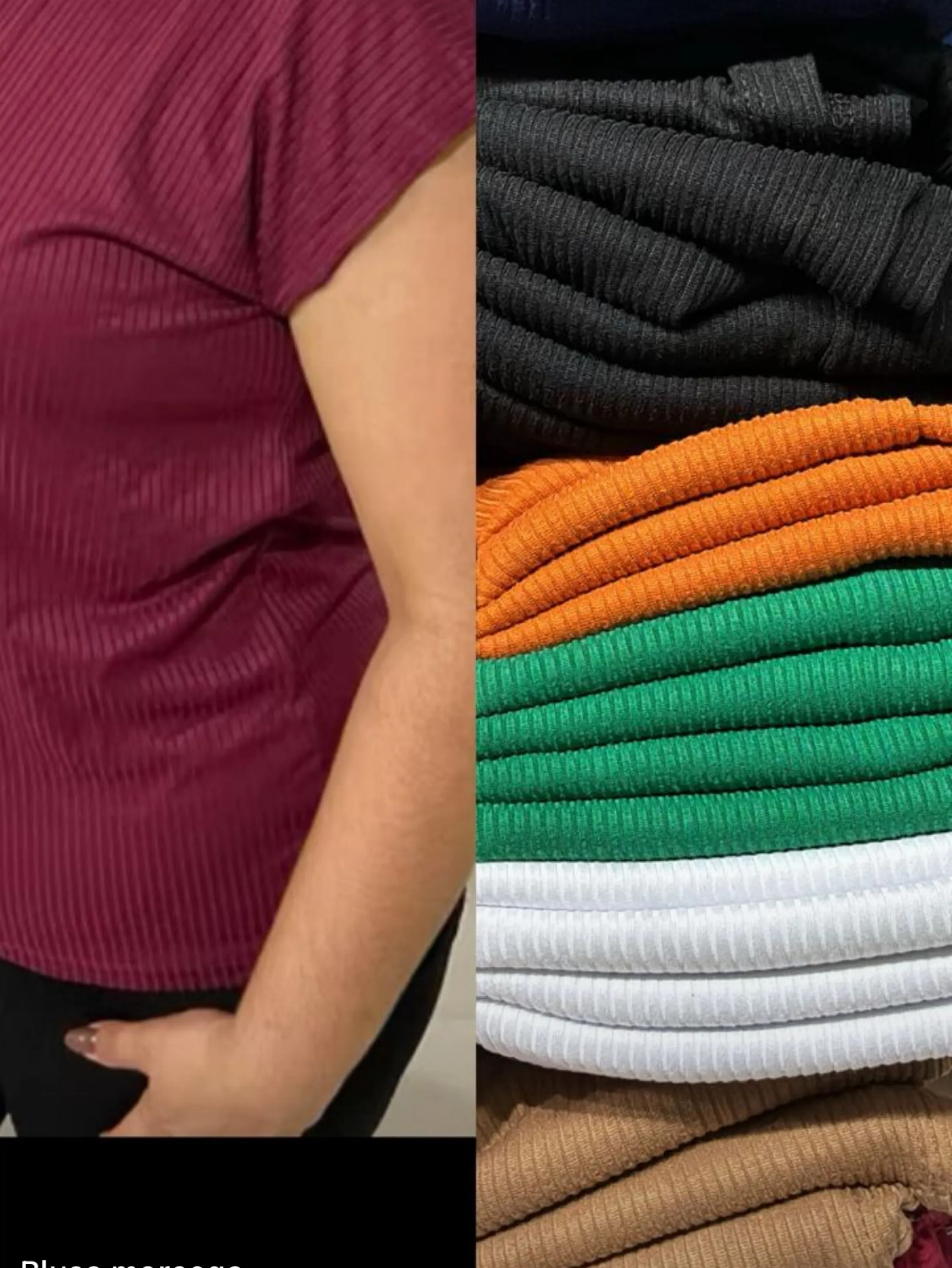 Blusa morcego