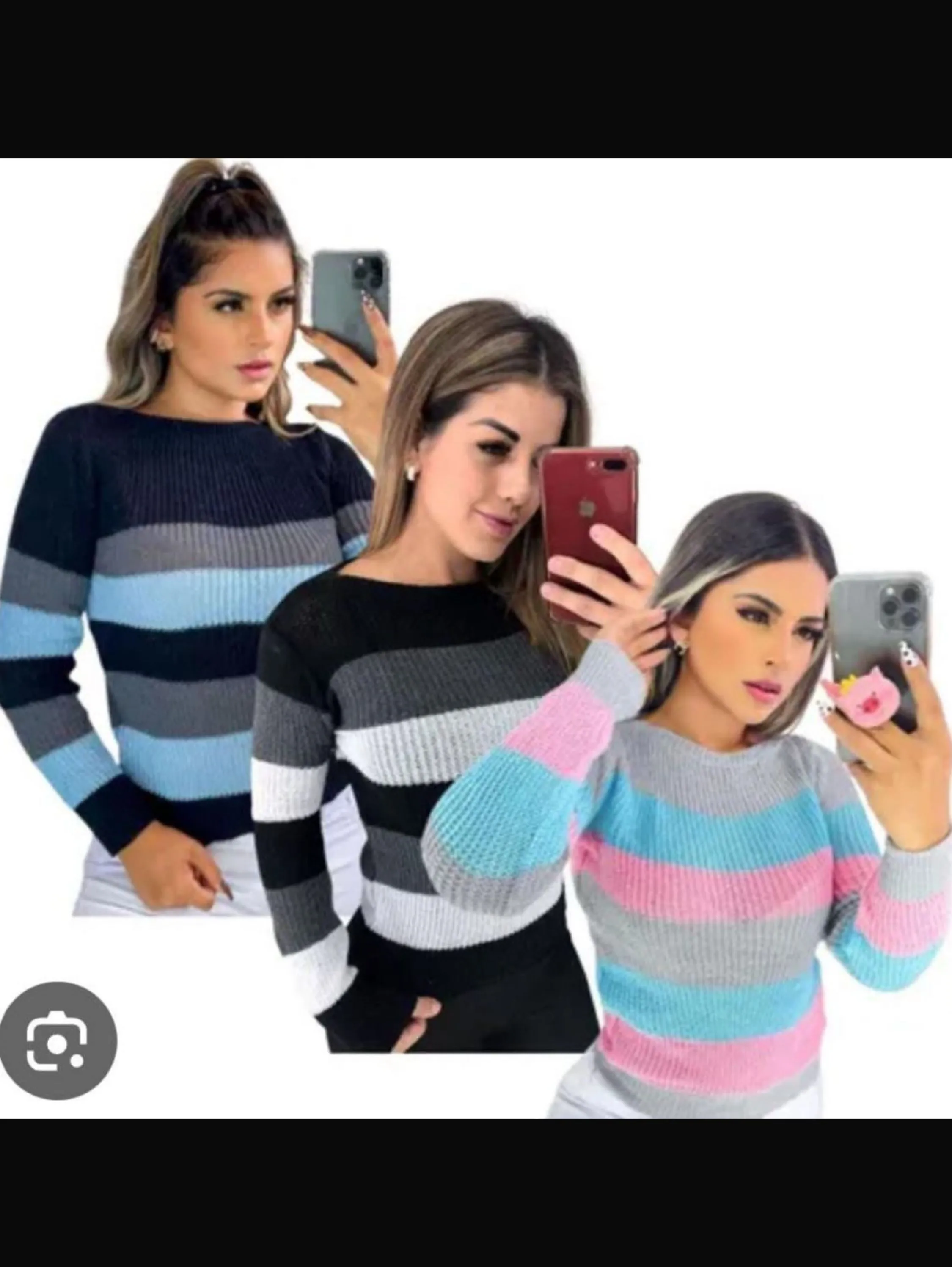Blusa tricô