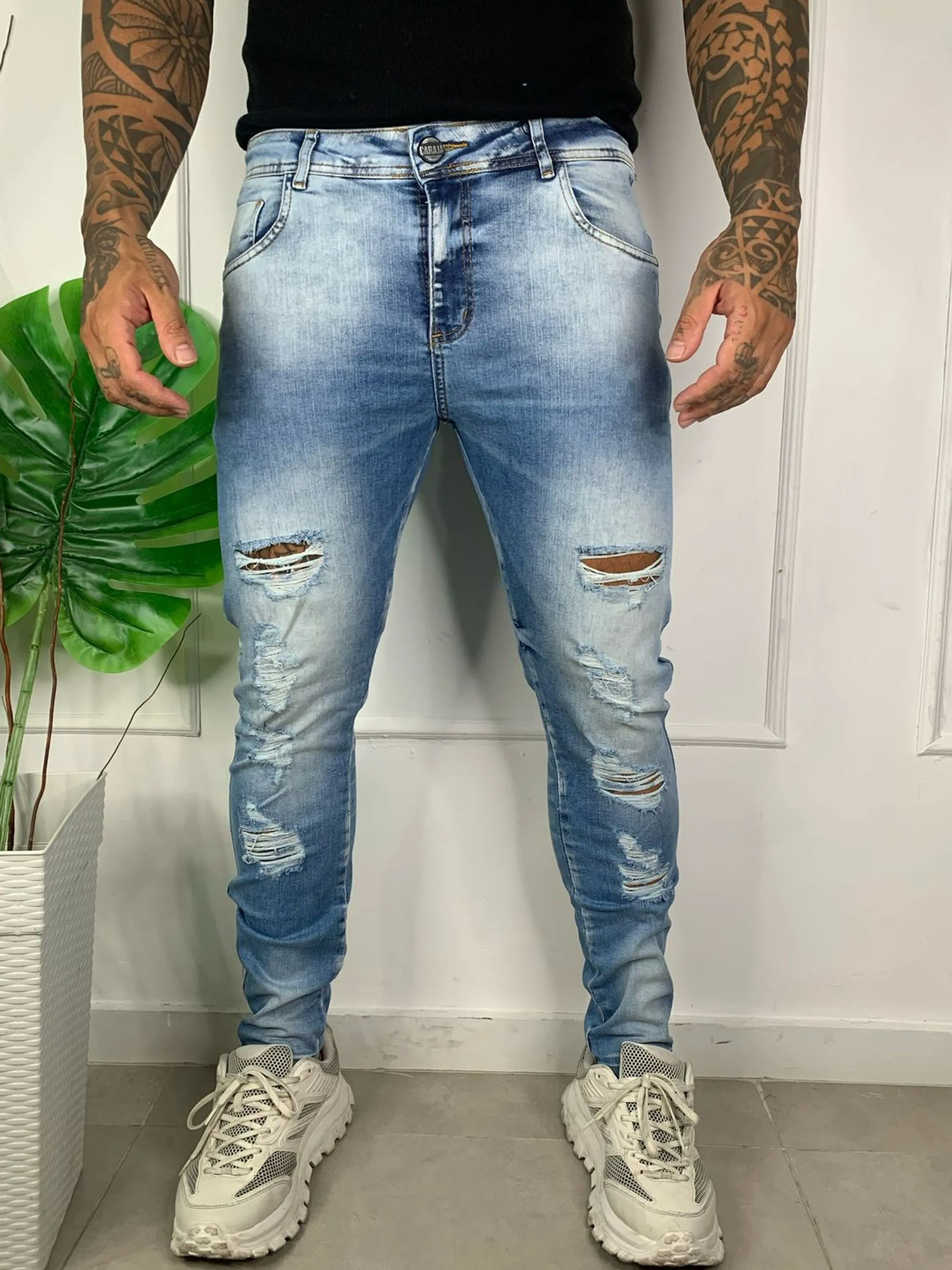 CALÇA STONE WASH