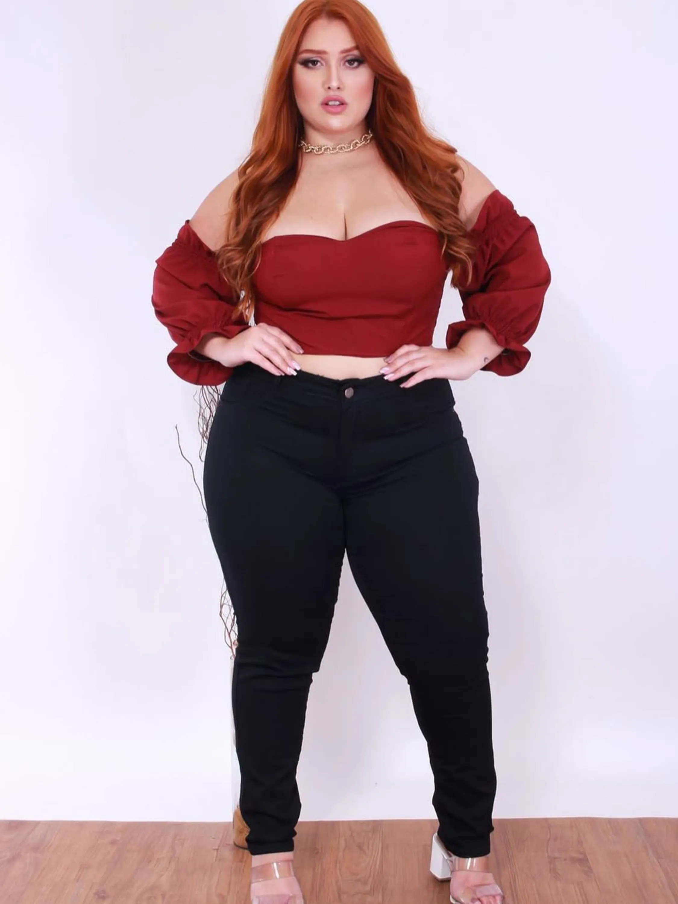 Calça jeans plussize feminina numeração do 46 ao 54