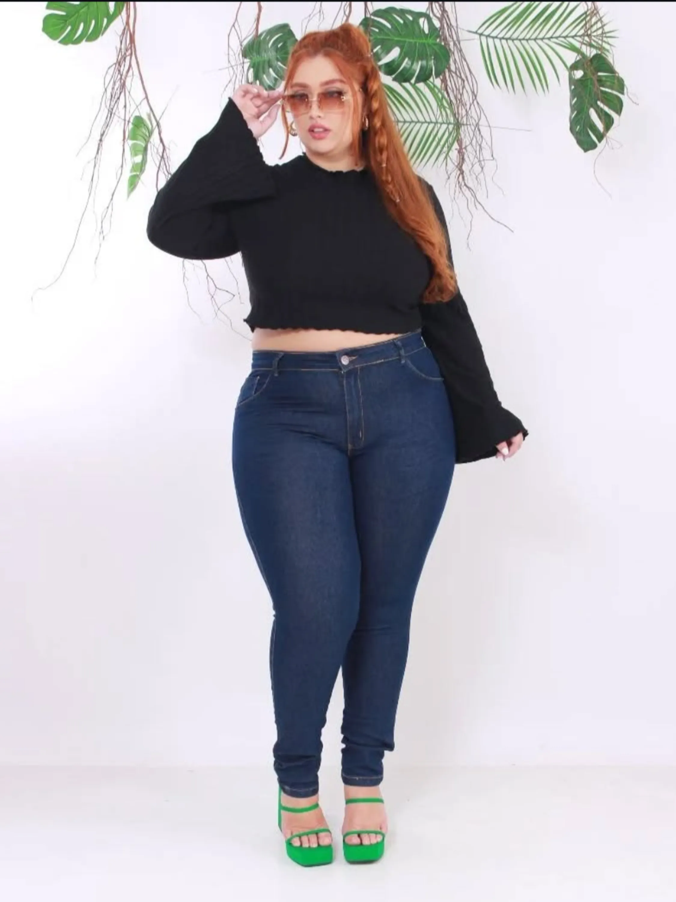 Calça Mc2 Jeans plussize feminina com elastano