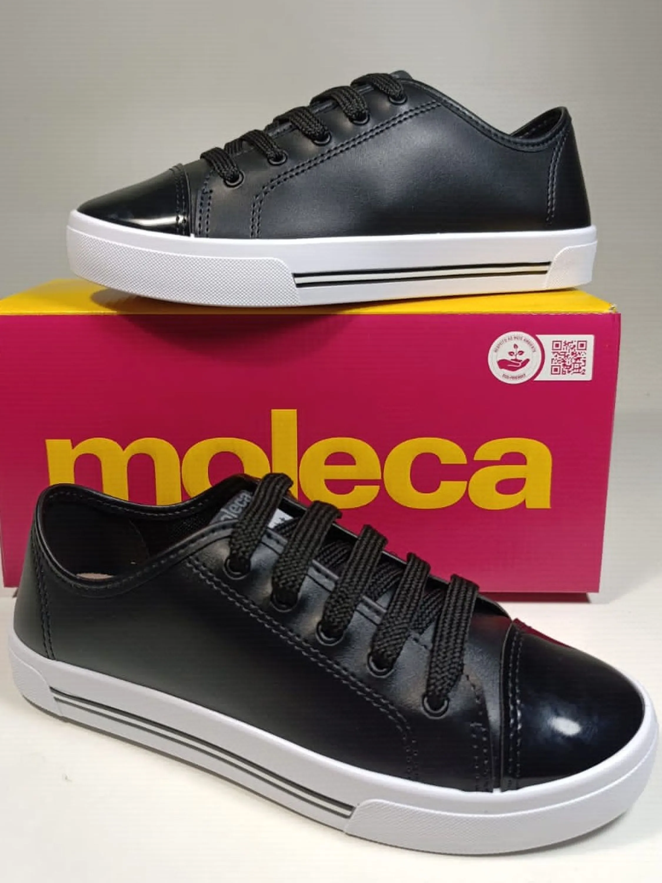 Tênis da moleca casual feminino preto