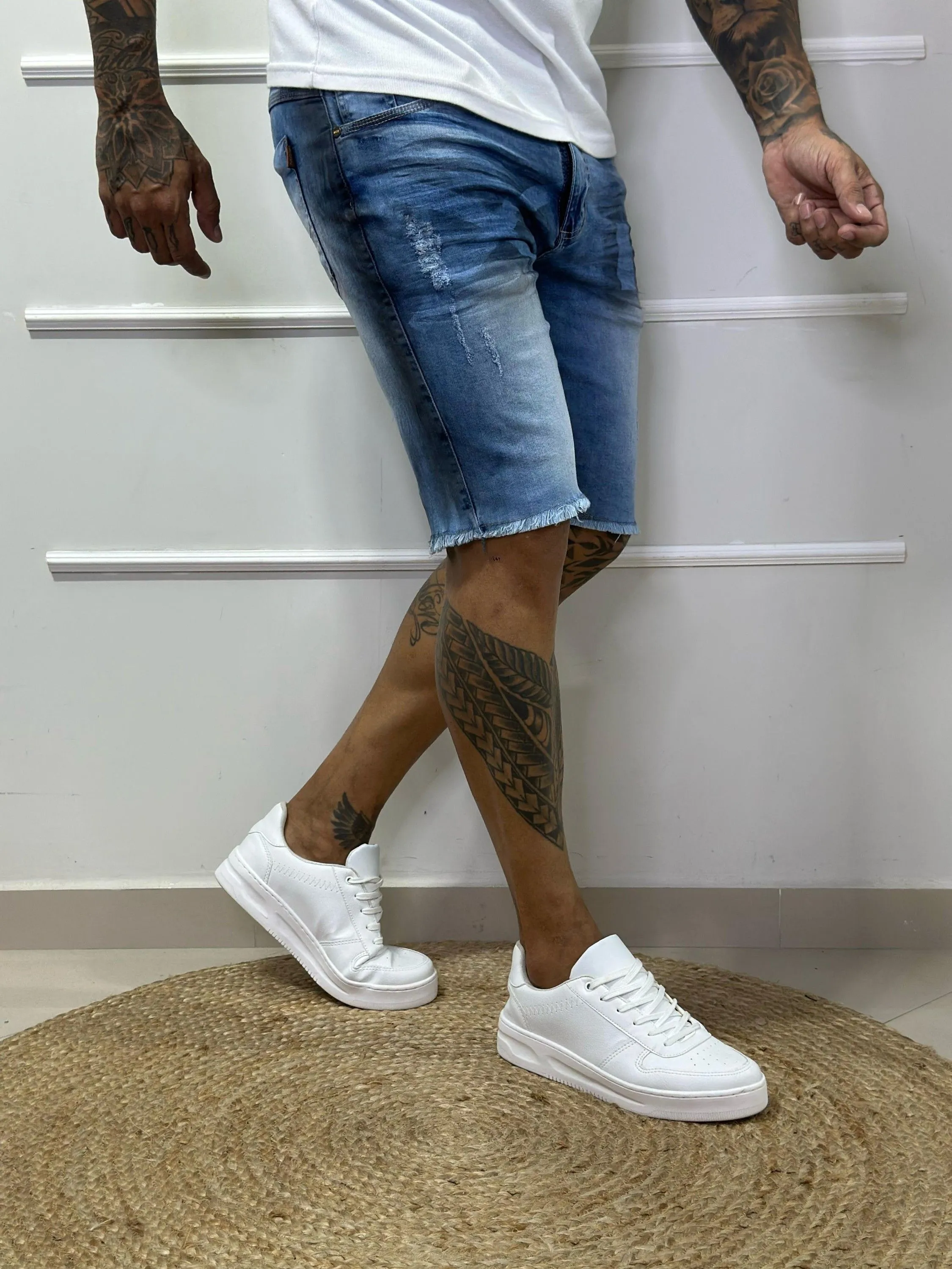 bermudas jeans masculinas