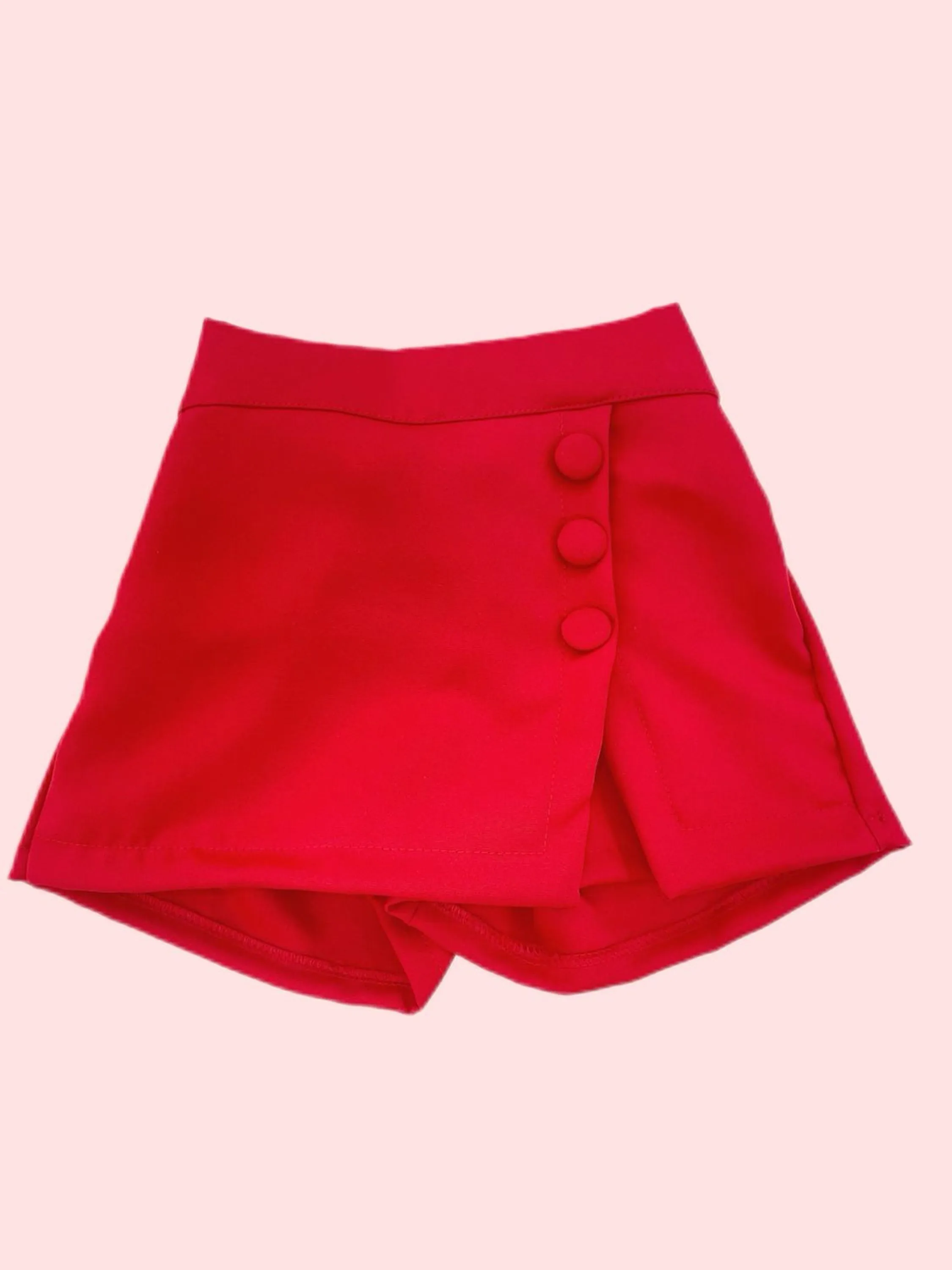 short saia infantil