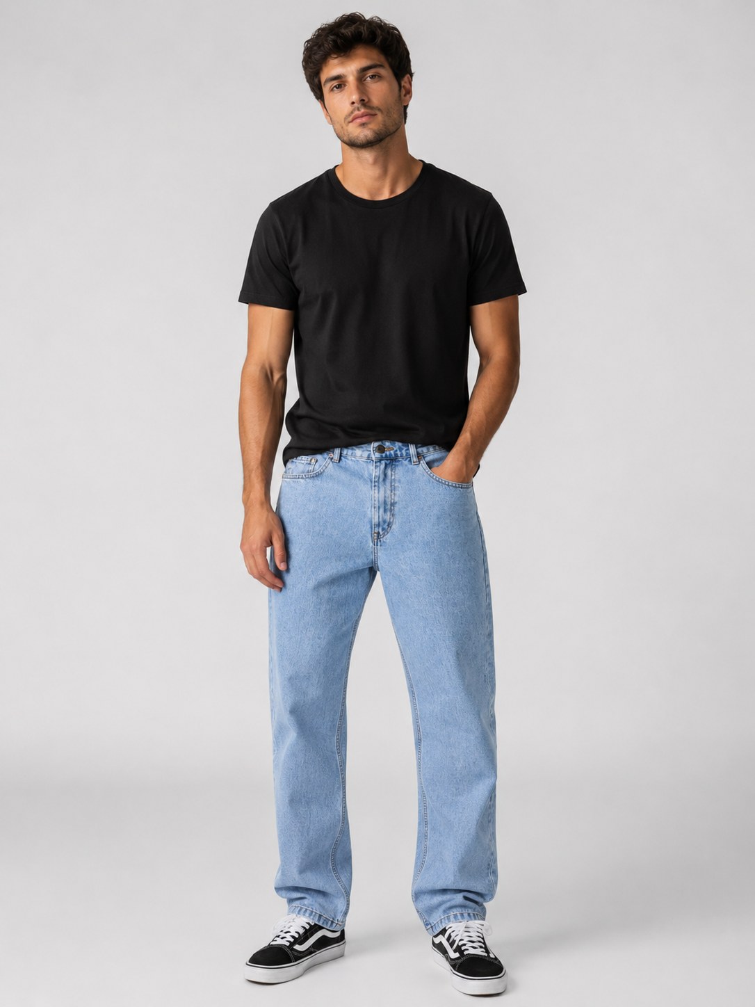 Calça bagy masculina sem elastano