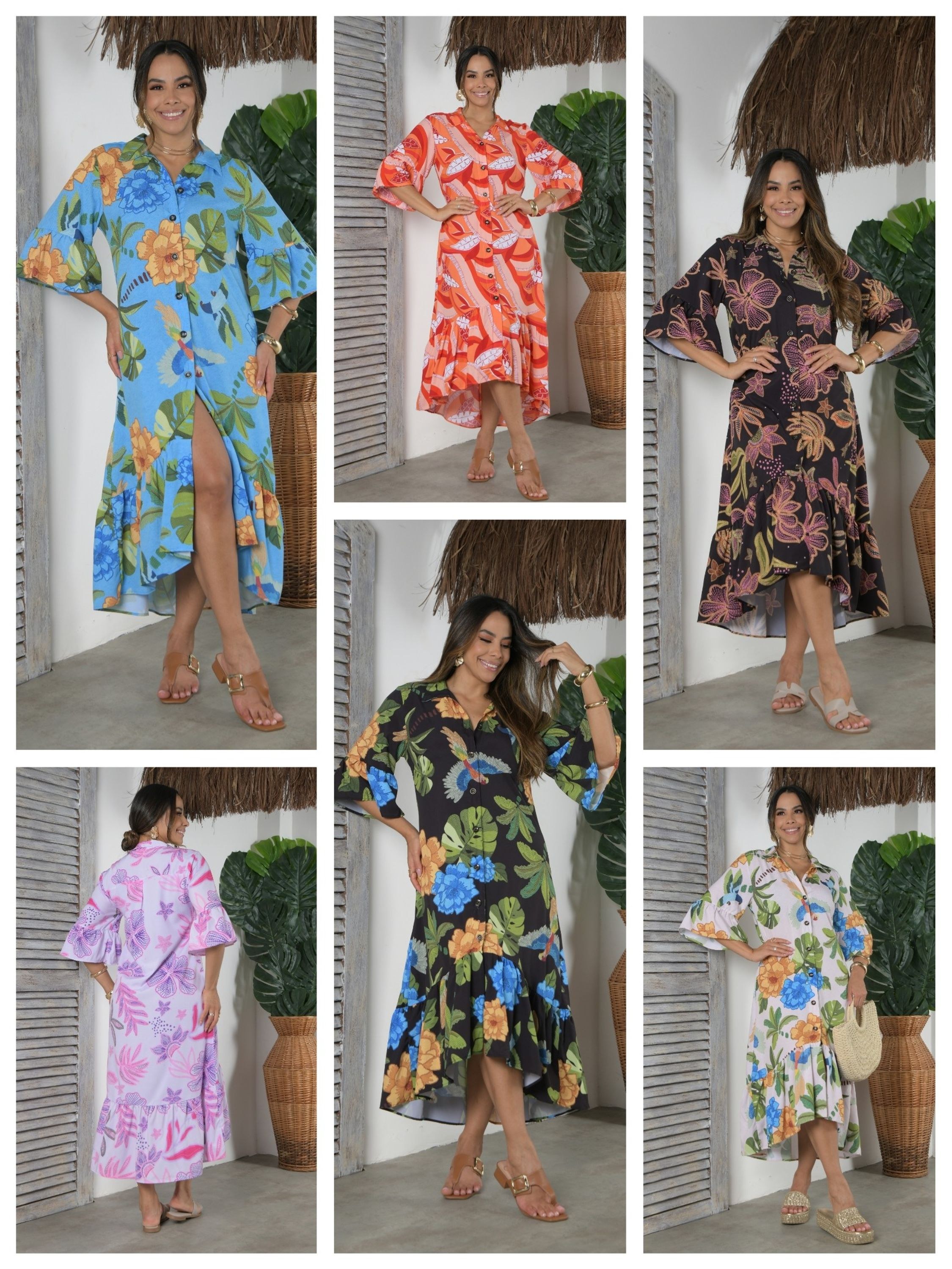 Vestido babado baile noite longa