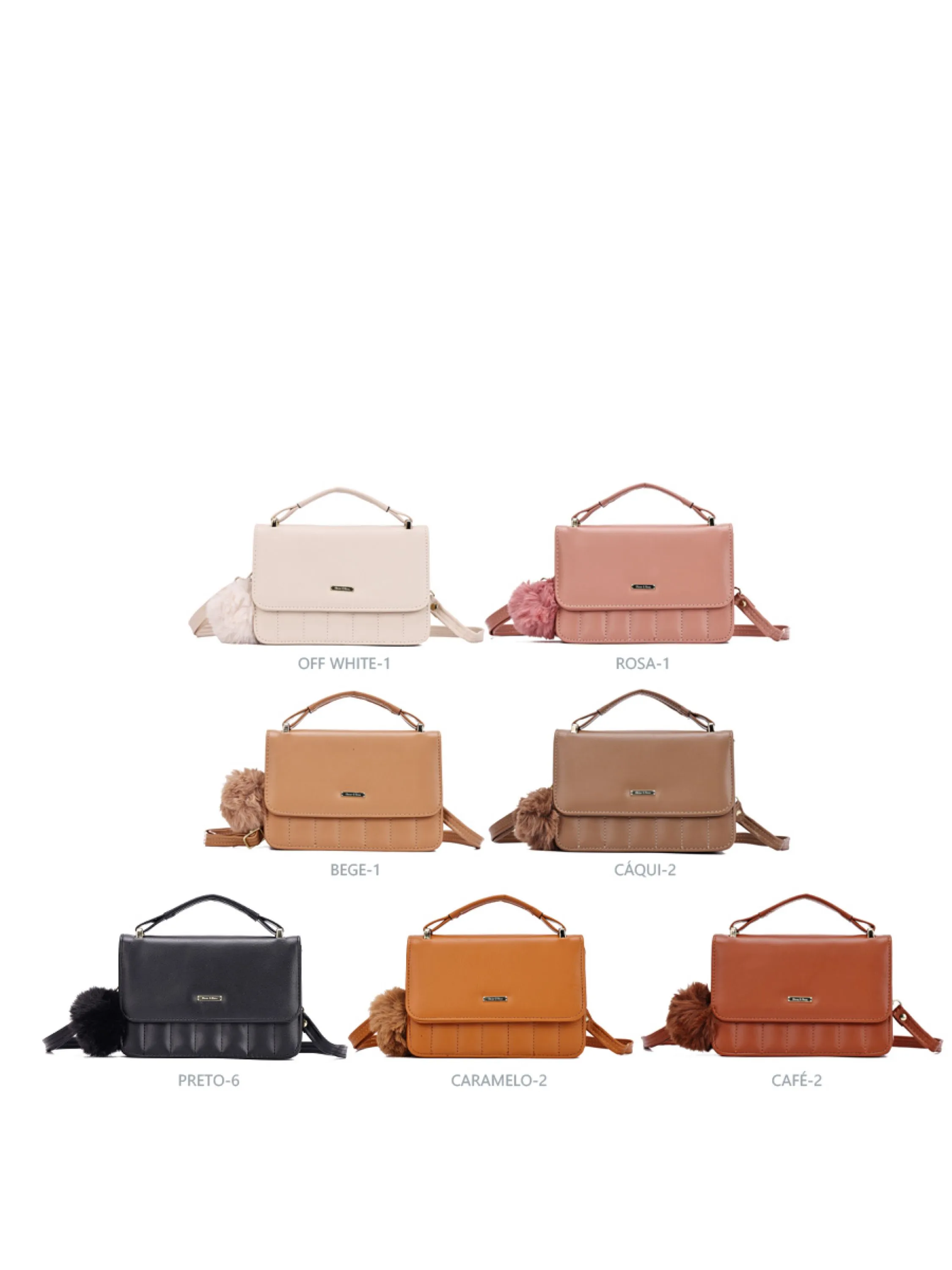 Bolsinha transversal bolsa feminina B12-B#CRB-2406