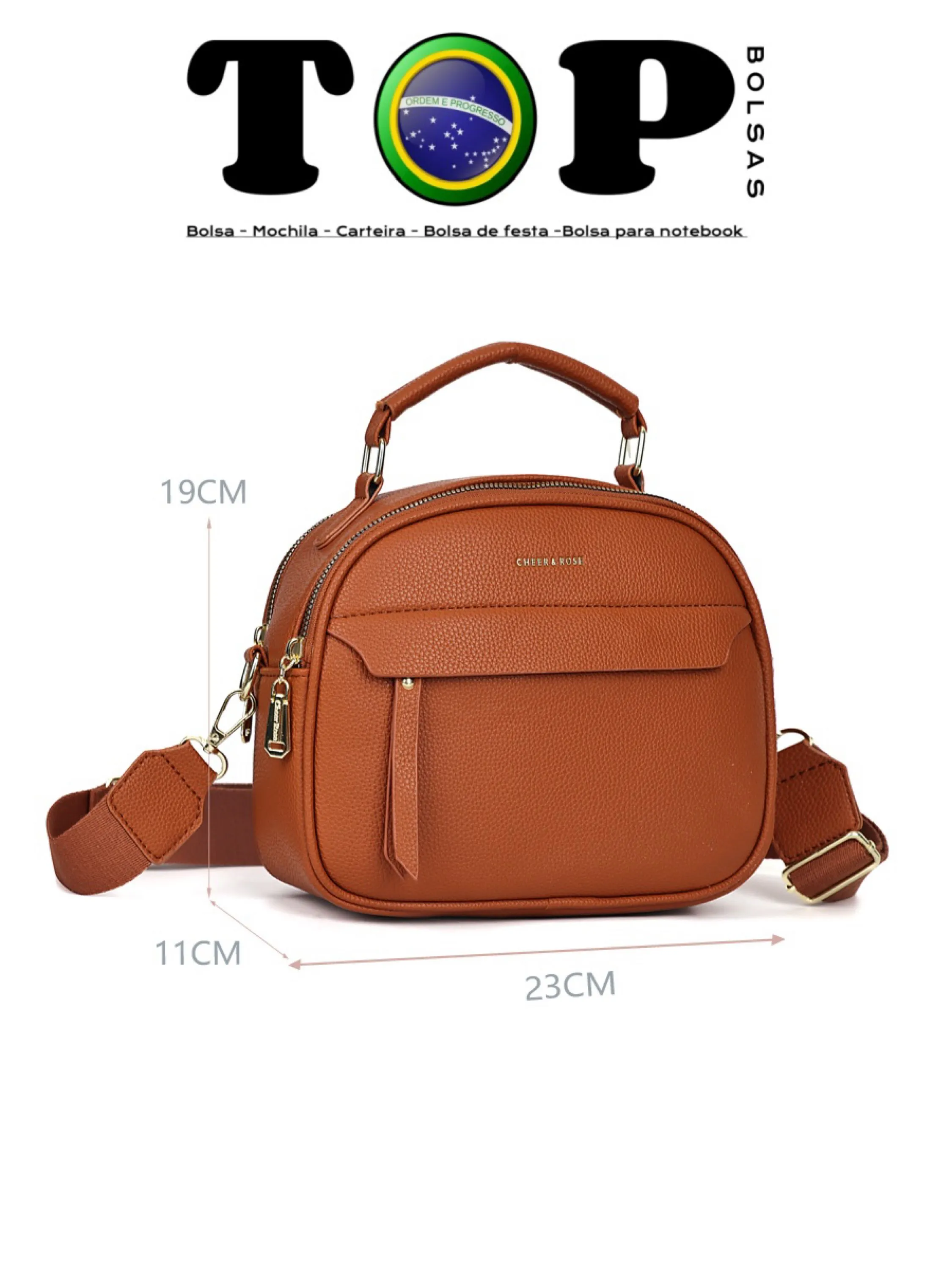 Bolsa Transversal Feminina D73-A XX20364