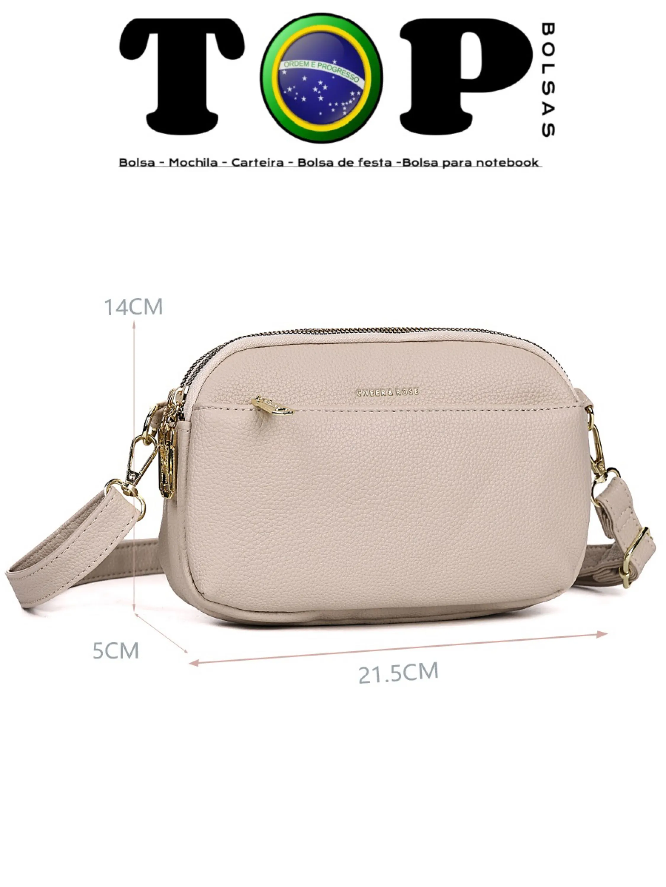 Bolsa Transversal Feminina C42-B#XX20361