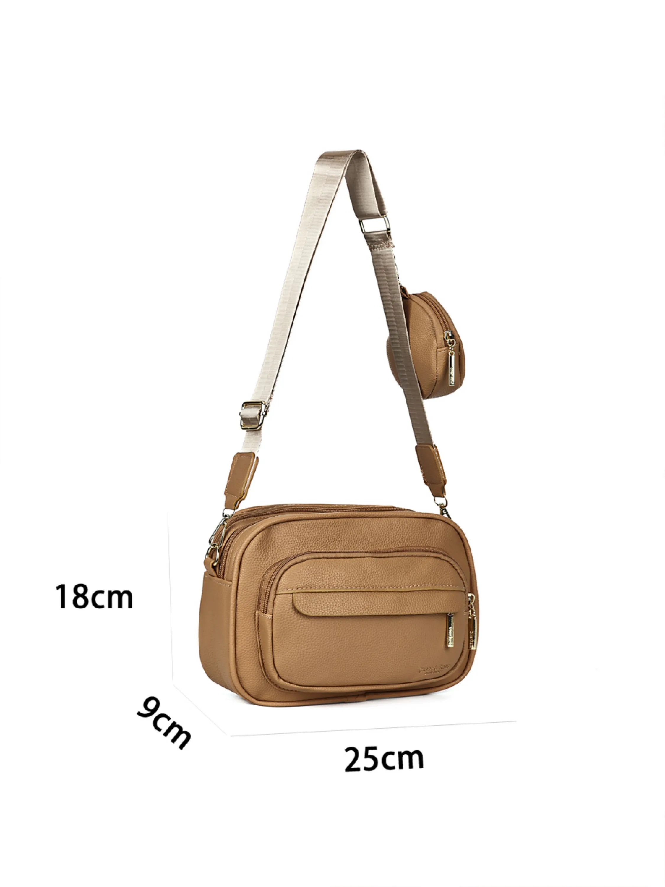 Bolsinha transversal 2 kit bolsa feminina D32-B#CR2101