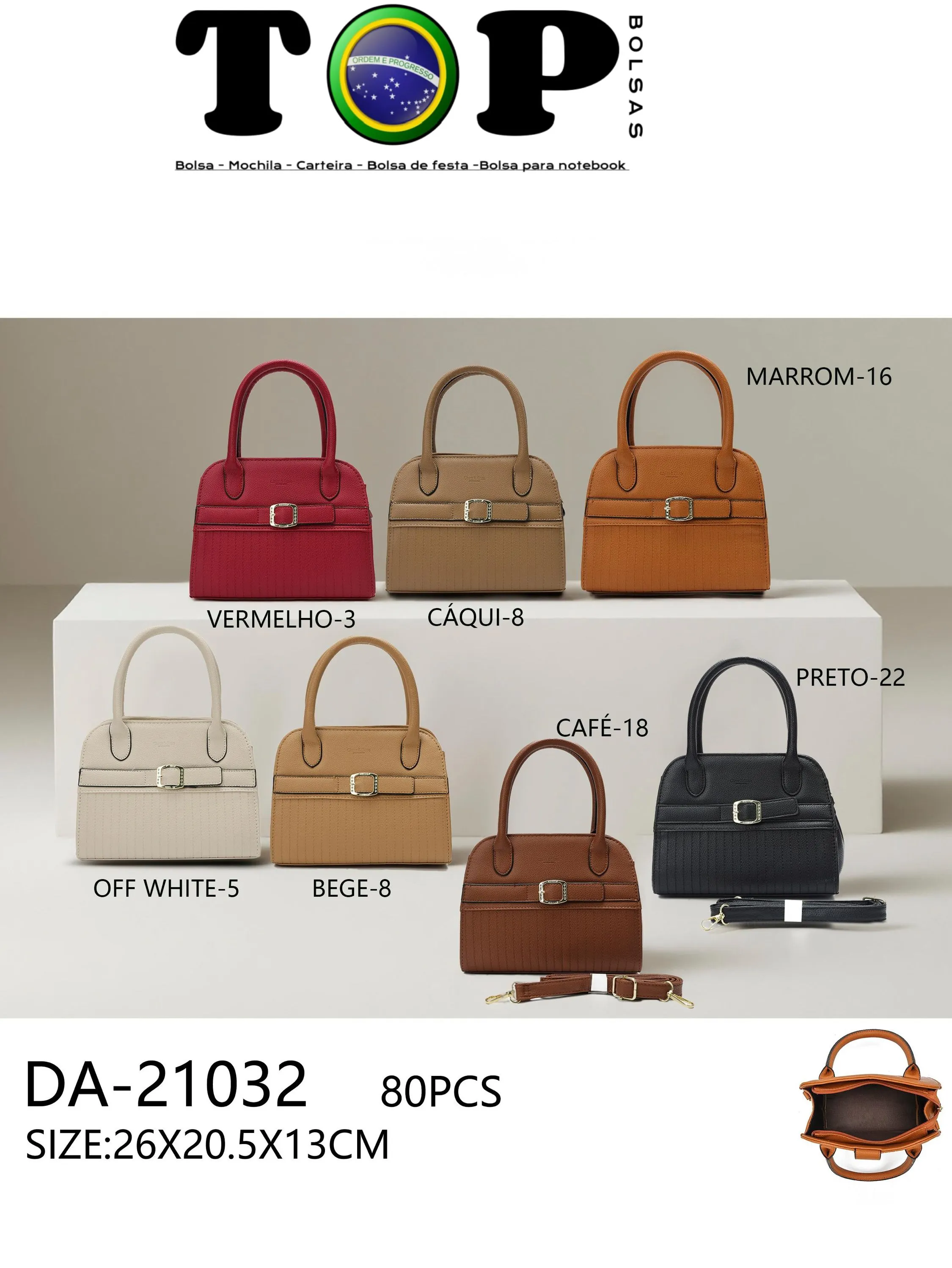 Bolsa Feminina  Grande Ombro Transversal C34-A#DA-21032