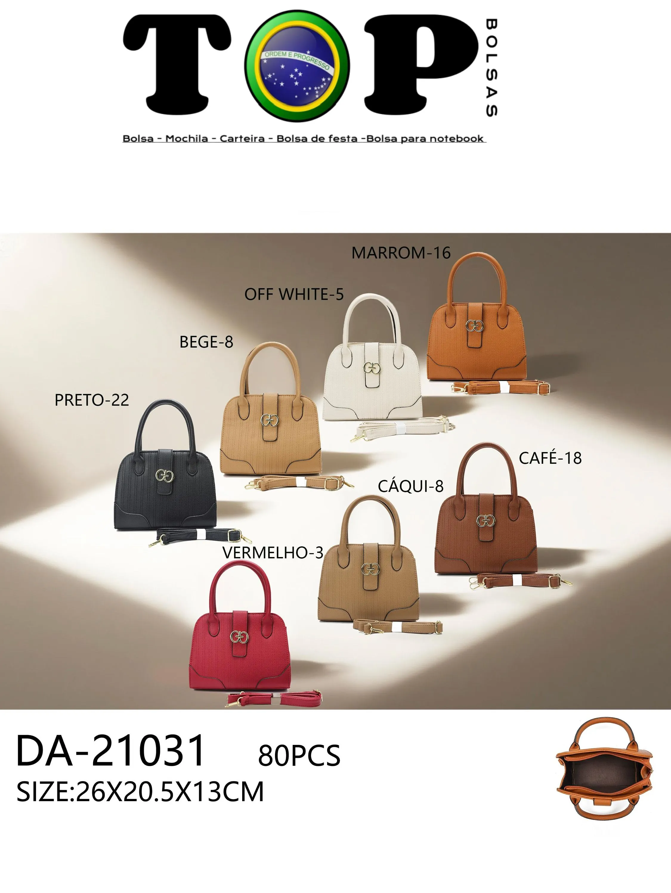 Bolsa de Mão/Transversal A71-A DA-21031