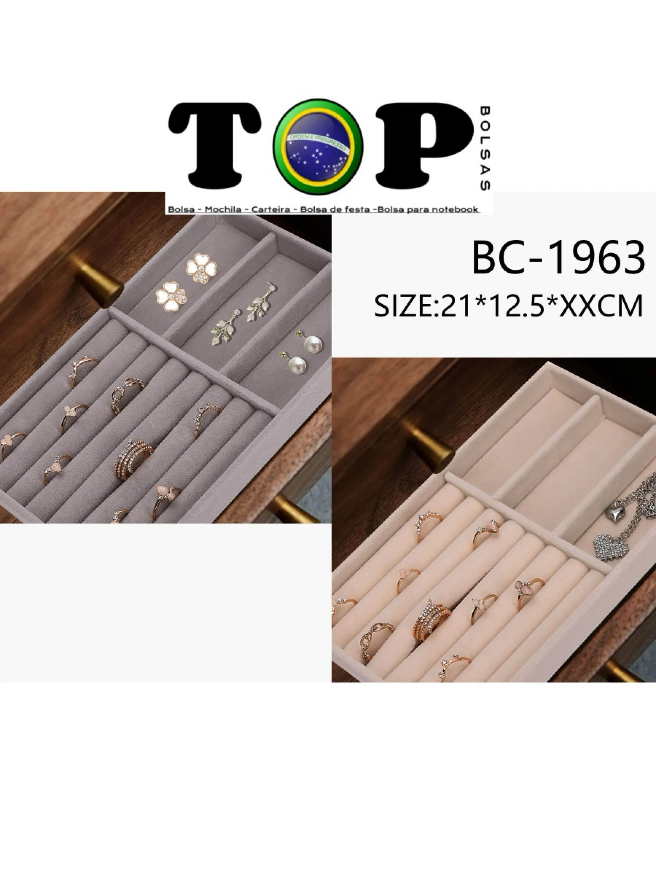 Porta joia 6 kit 986-T#bc1963