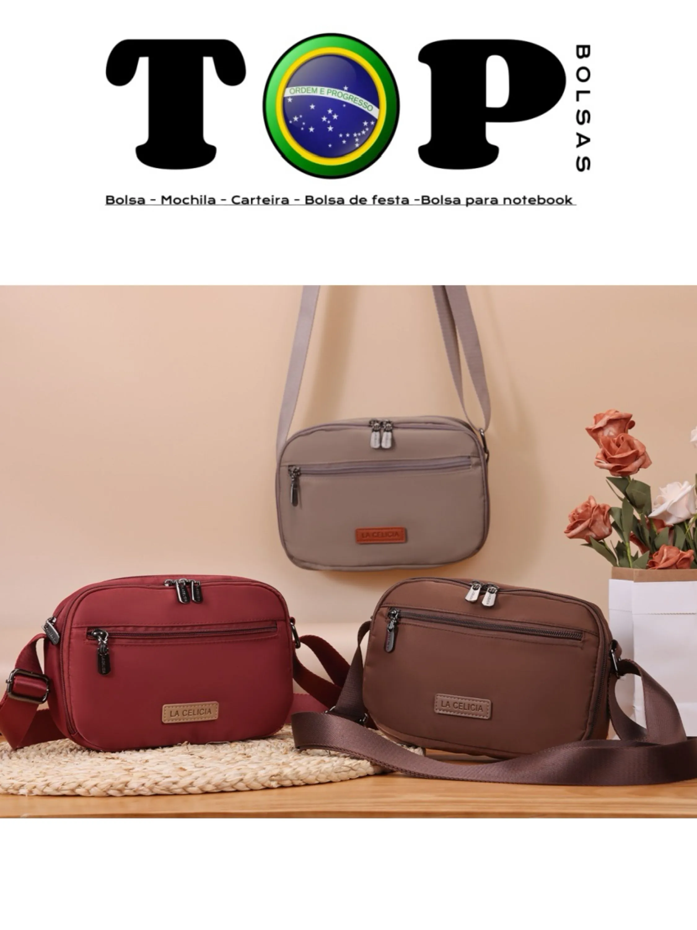 Kit 12 bolsinha transversalC11-A#Lc3012