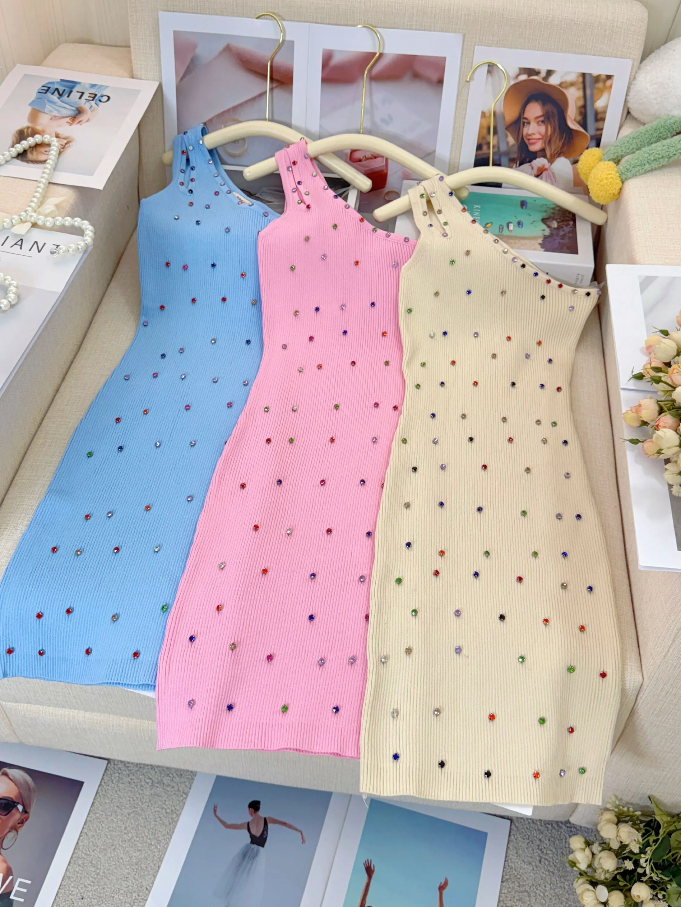 Fancy kids vestidos brilhos