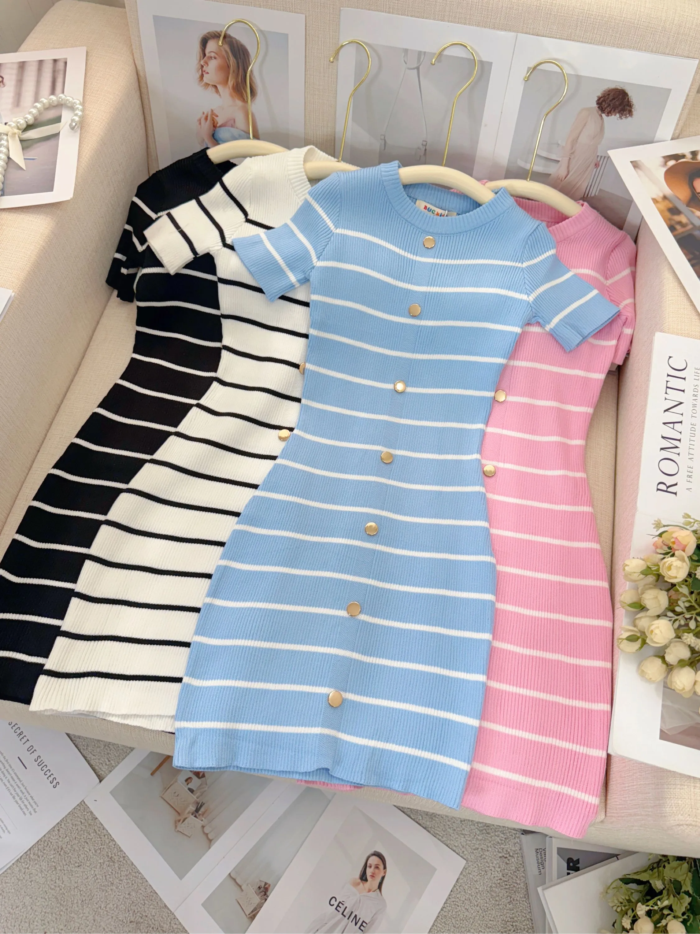 Fancy kids vestido infantil tecido modal