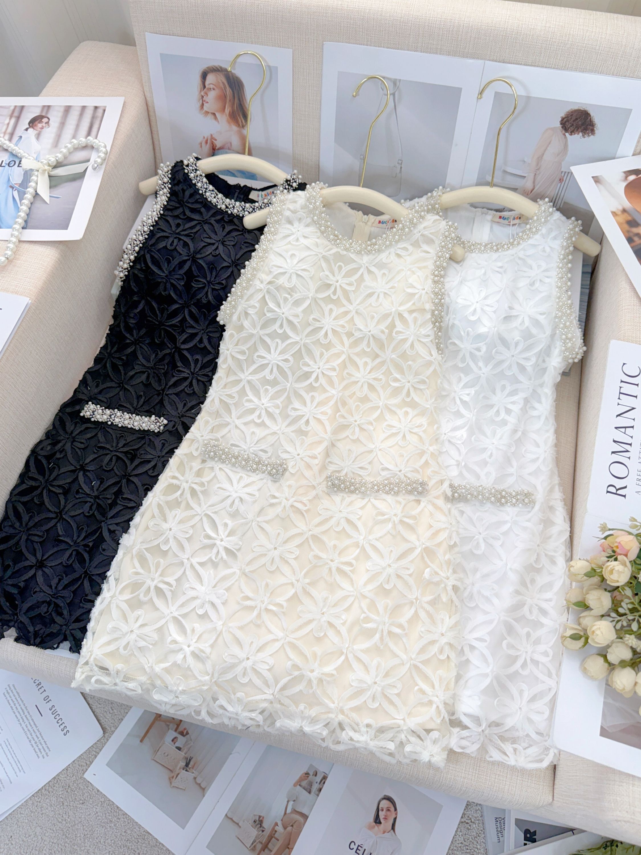 Fancy kids vestido linda