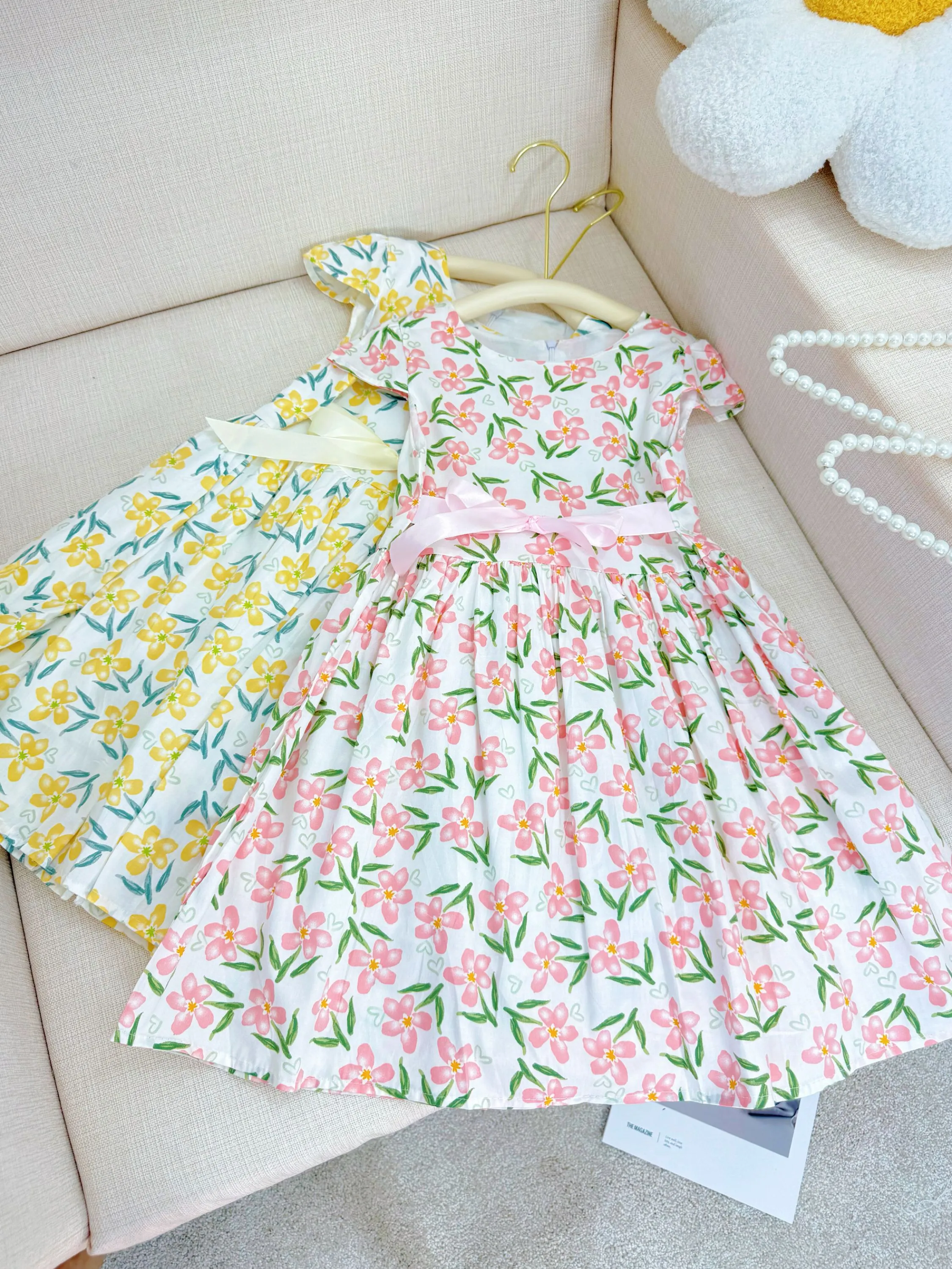 Fancy kids vestido florido fofo