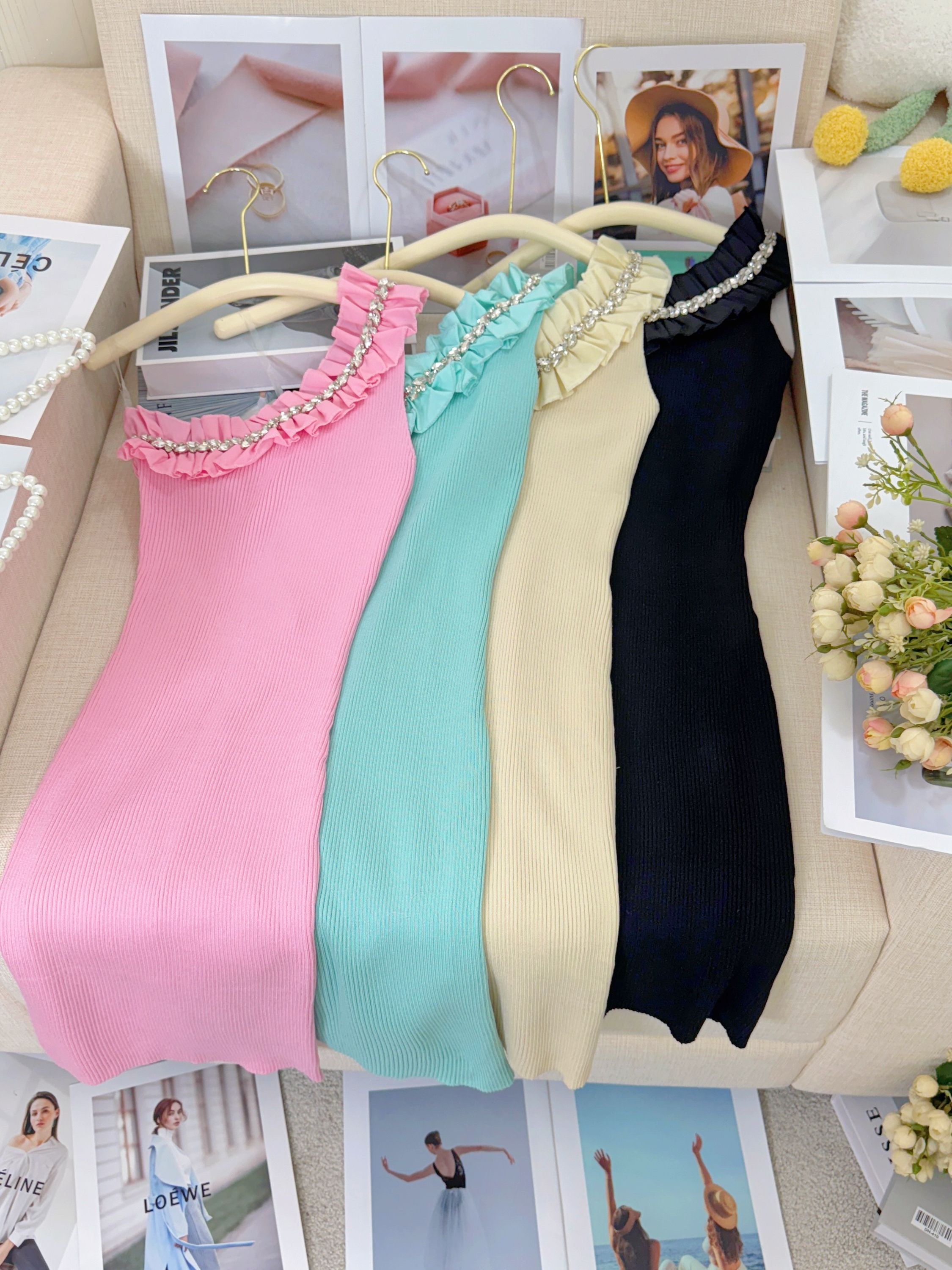 Fancy kids vestido modal brilho infantil