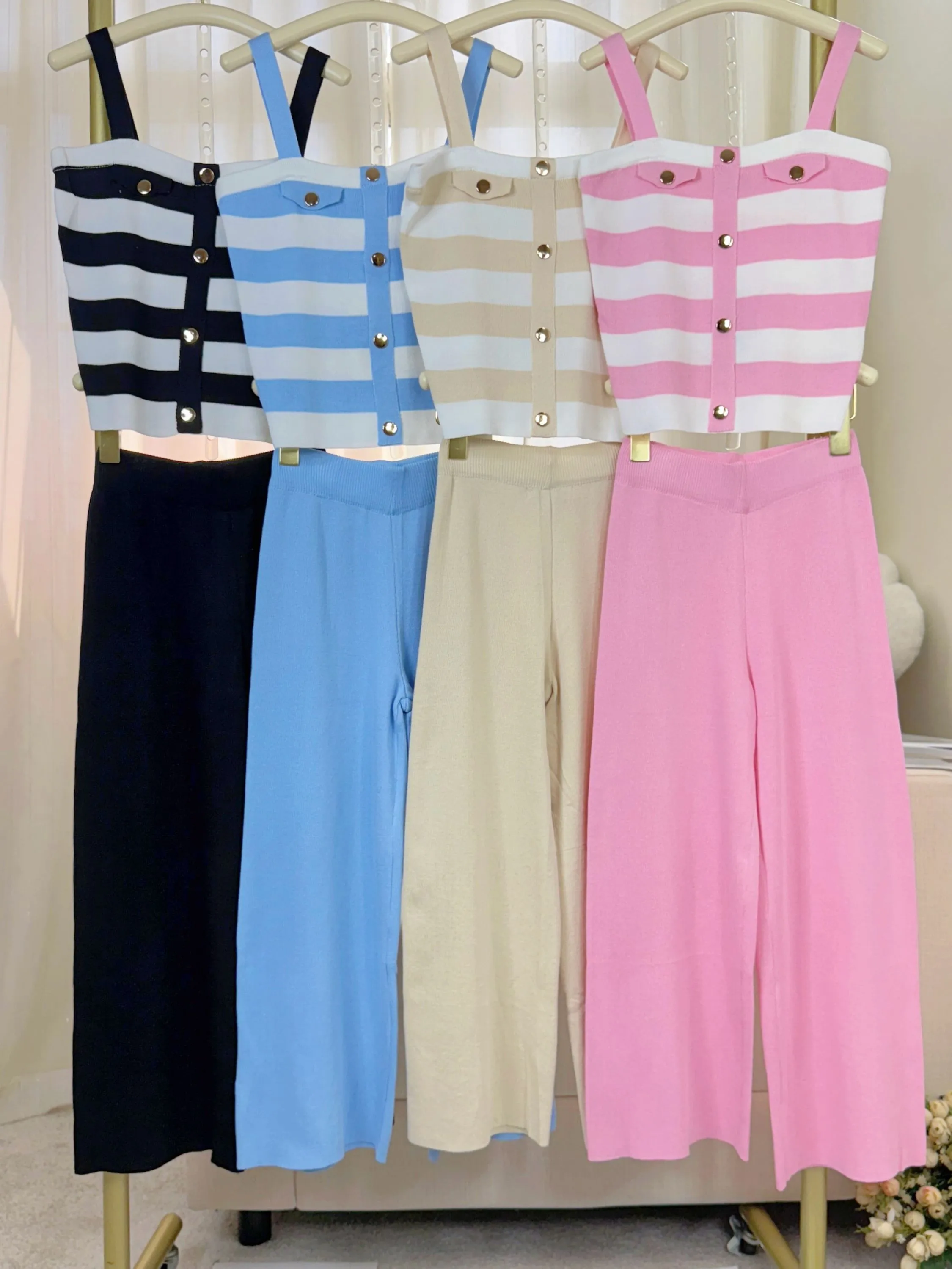 Fancy kids conjunto modal top com calça