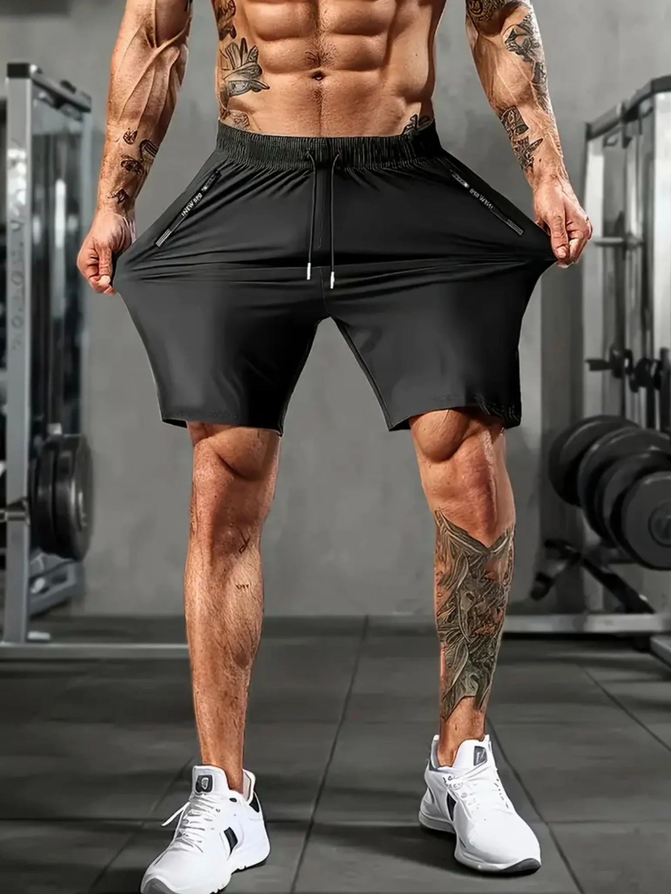 Bermuda Masculina Dry Fit Seda Gelada Secagem Rápida